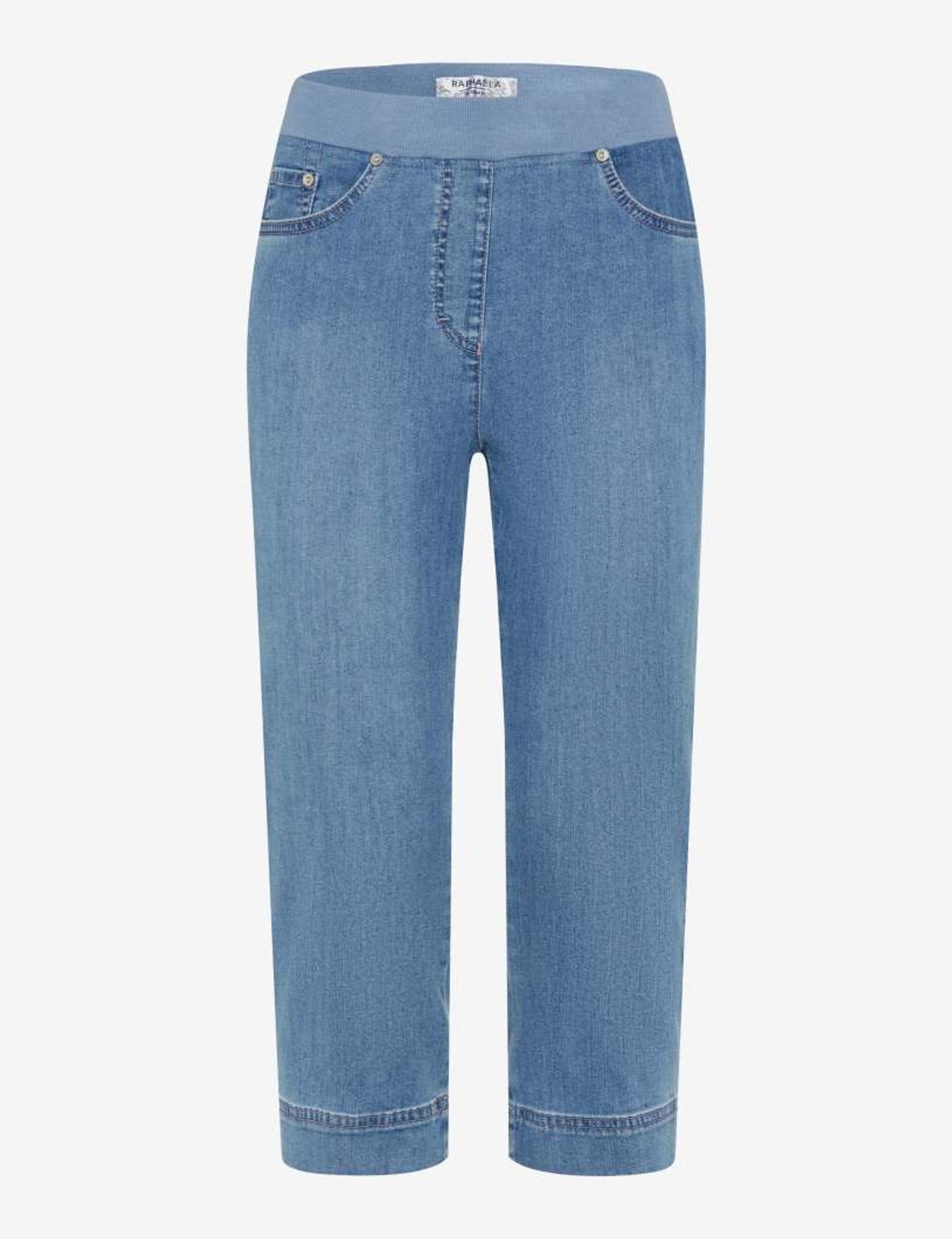 Raphaela by Brax |  Raphaela by Brax 7/8-Jeans Style Pamina "Capri" | 42 | bleached,slightly used