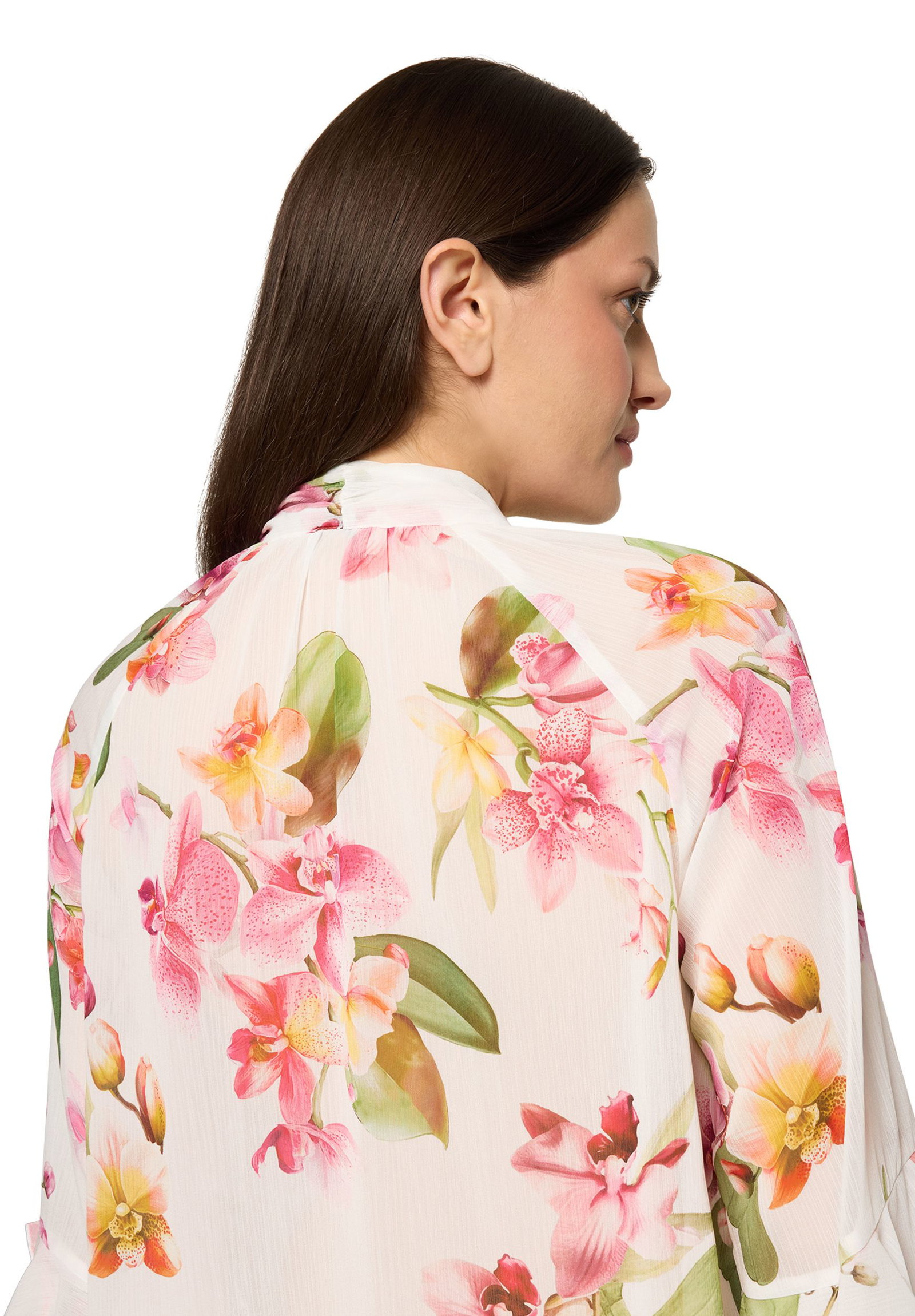V by Vera Mont |  Chiffonbluse | 38 | cream/rosé