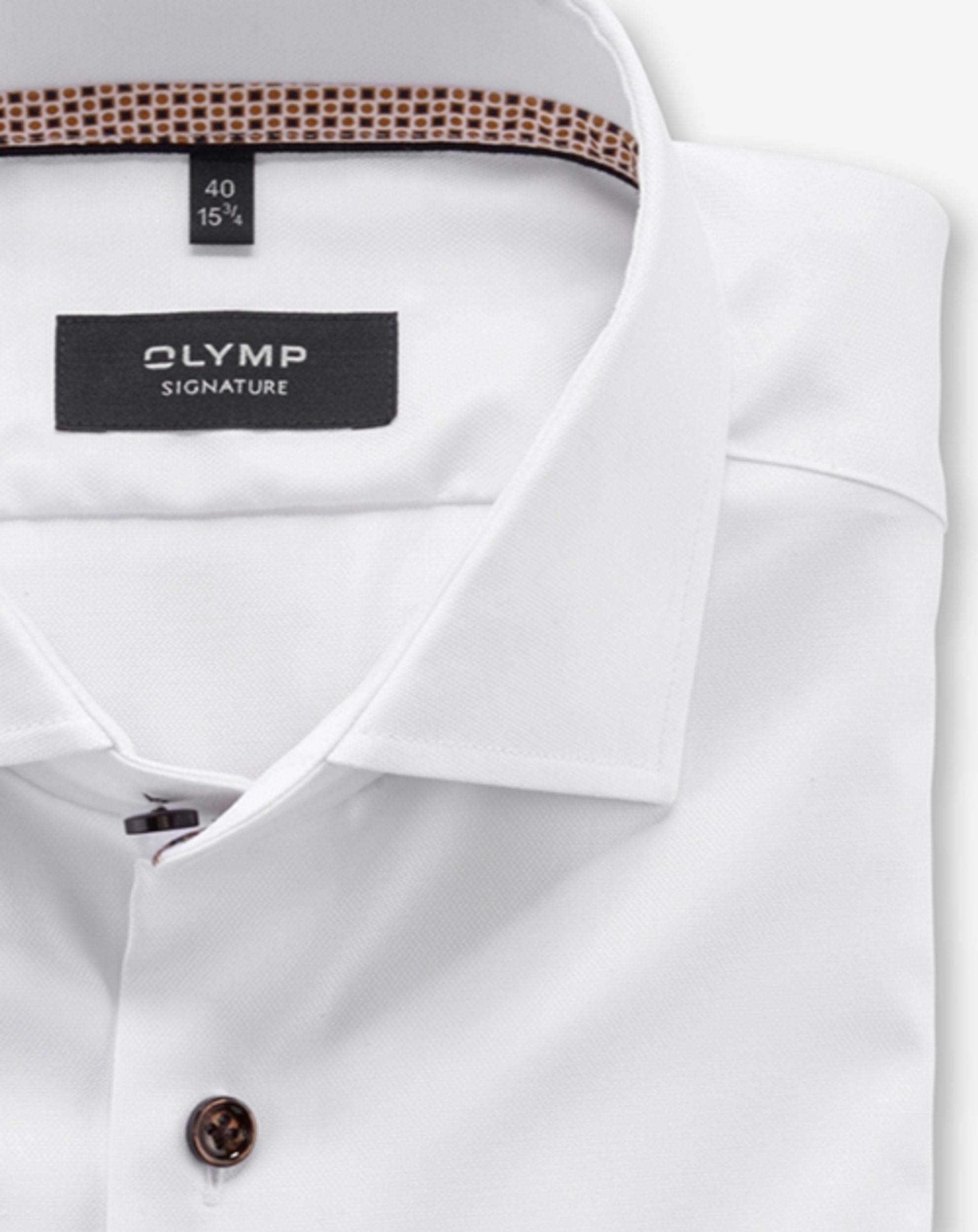 OLYMP Signature |  Olymp Signature Hemd Tailored Fit | 43 | weiß