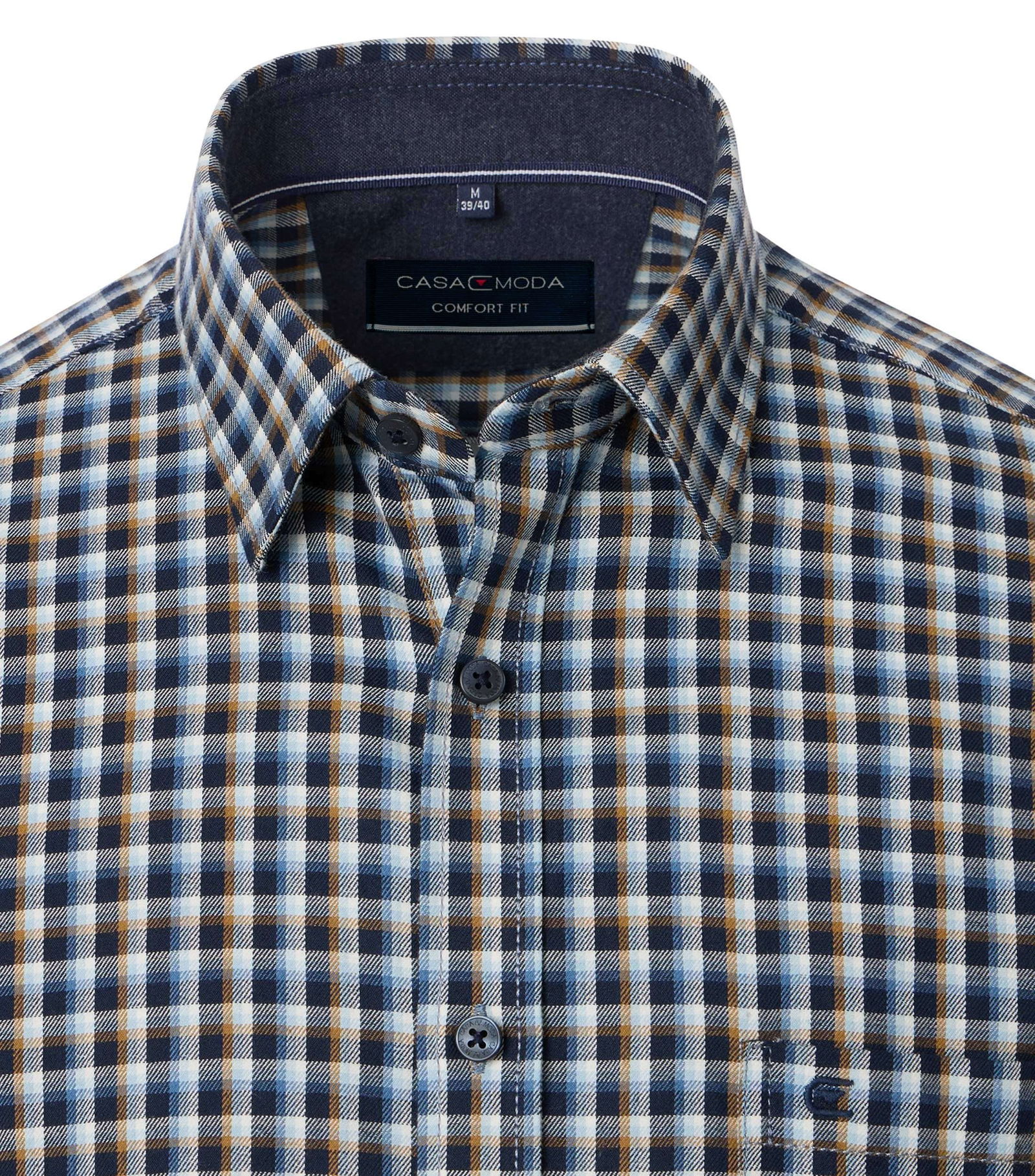 cf256ebdbff35af395f9d9401d6d747d Casa Moda |  Casa Moda Hemd Regular Fit  | M | blau