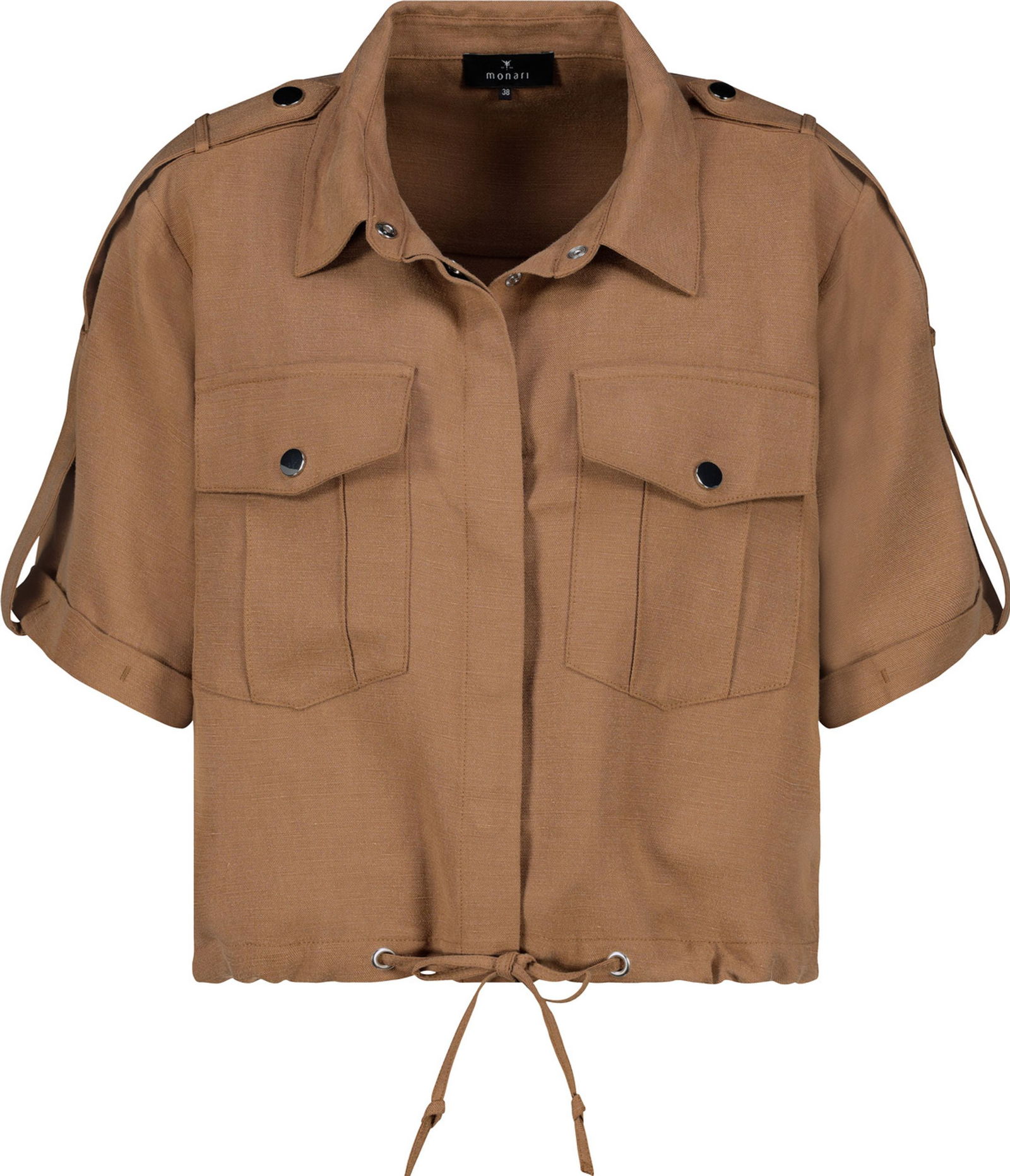 Monari | Monari Funktionsjacke | 46 | greige gemustert