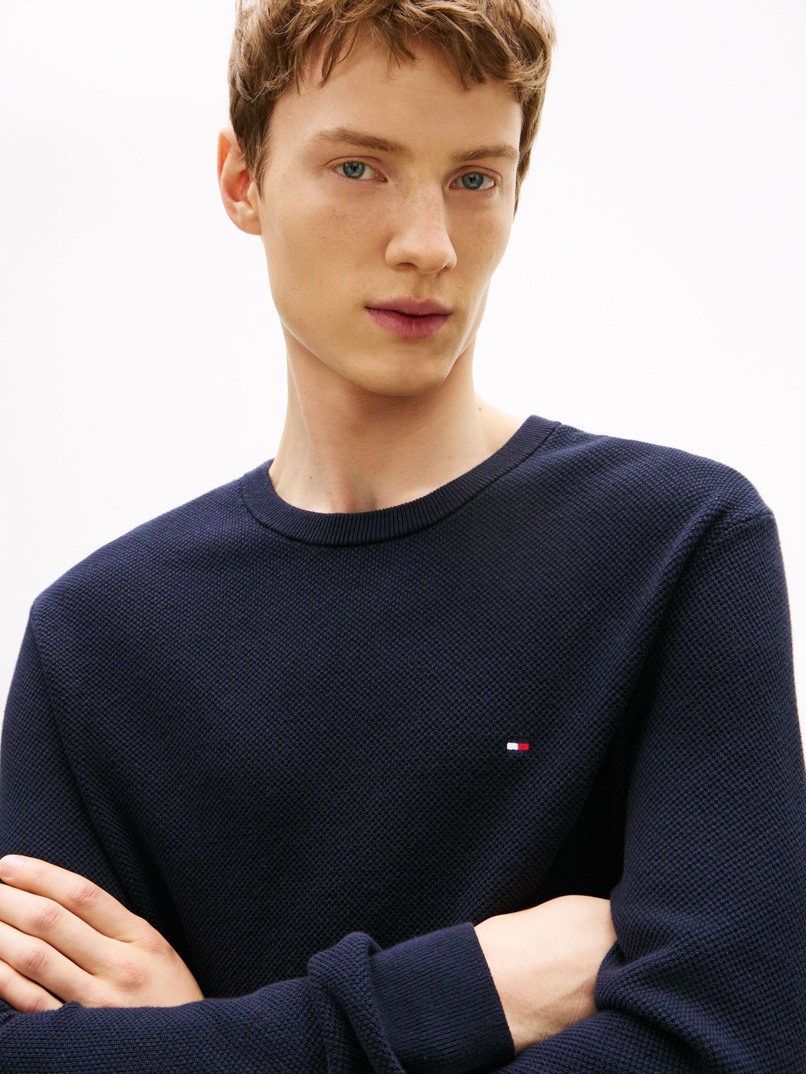 Tommy Hilfiger |  Tommy Hilfiger Pullover | XXXL | desert sky