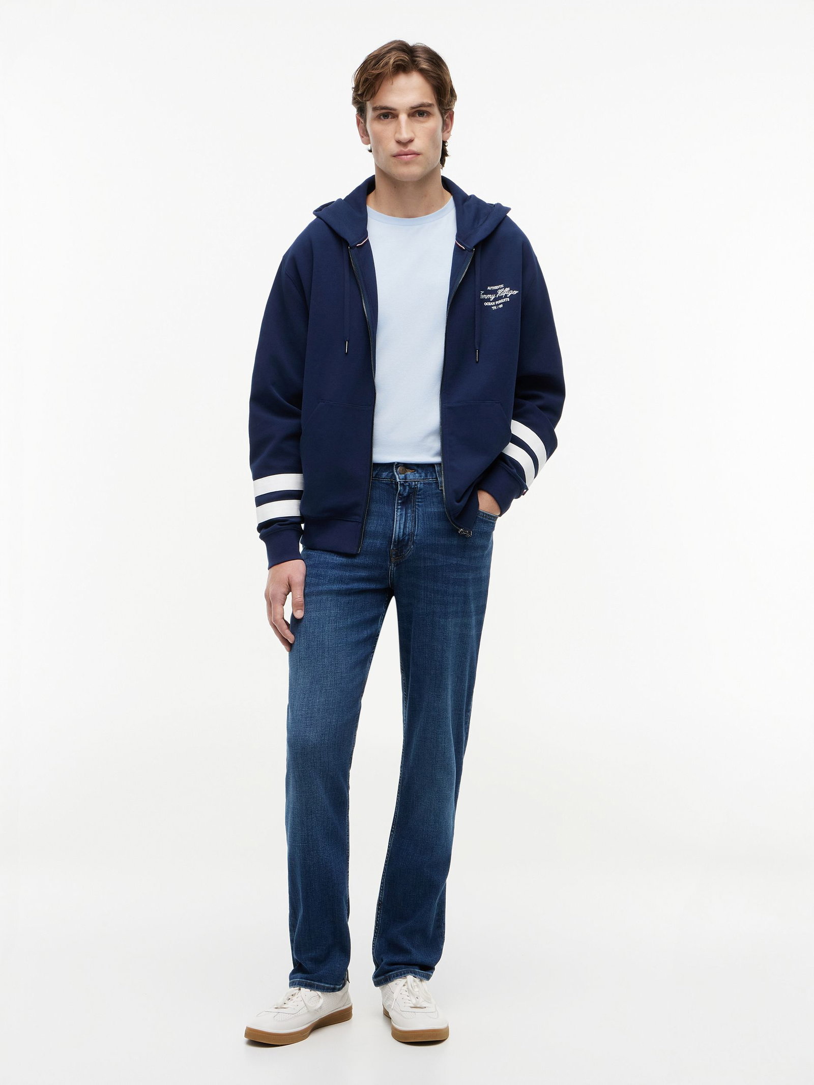 d71aa368ecbd975f27a24eb2e28d7a04 Tommy Hilfiger | Tommy Hilfiger Straight Leg Jeans | 36/32 | dark blue