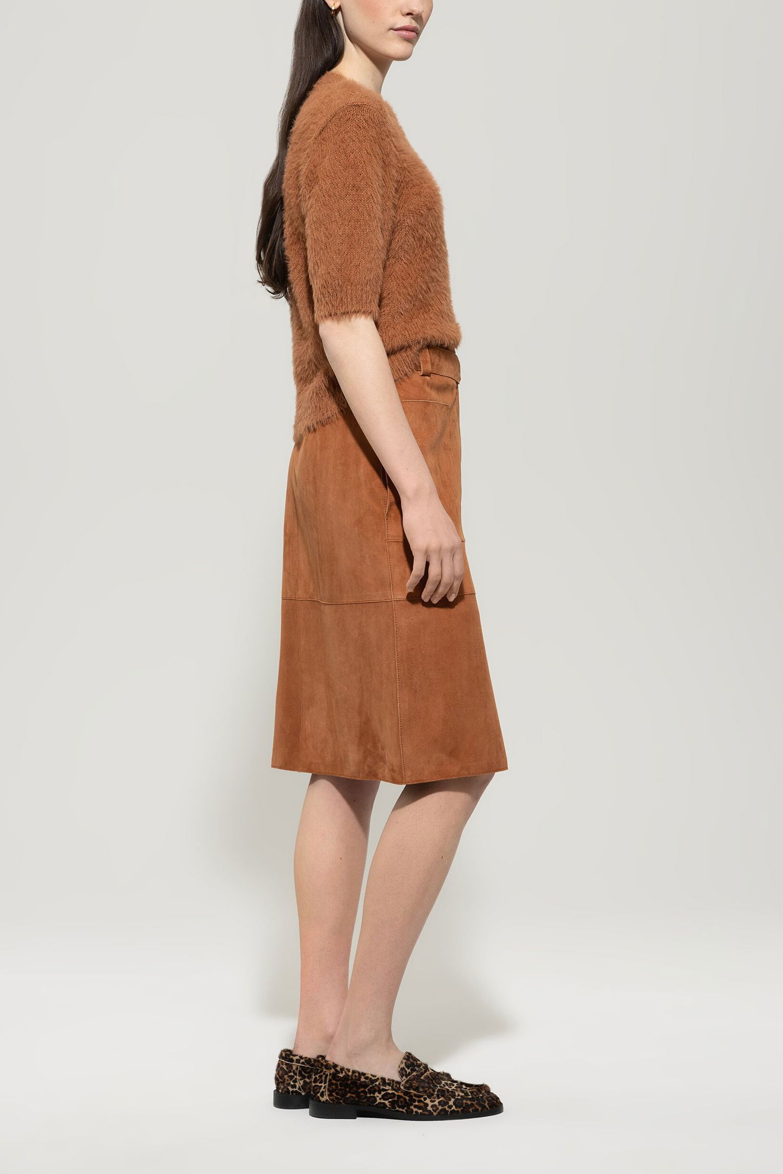  | Halbarm-Pullover, cinnamon | 42 | 1952_668