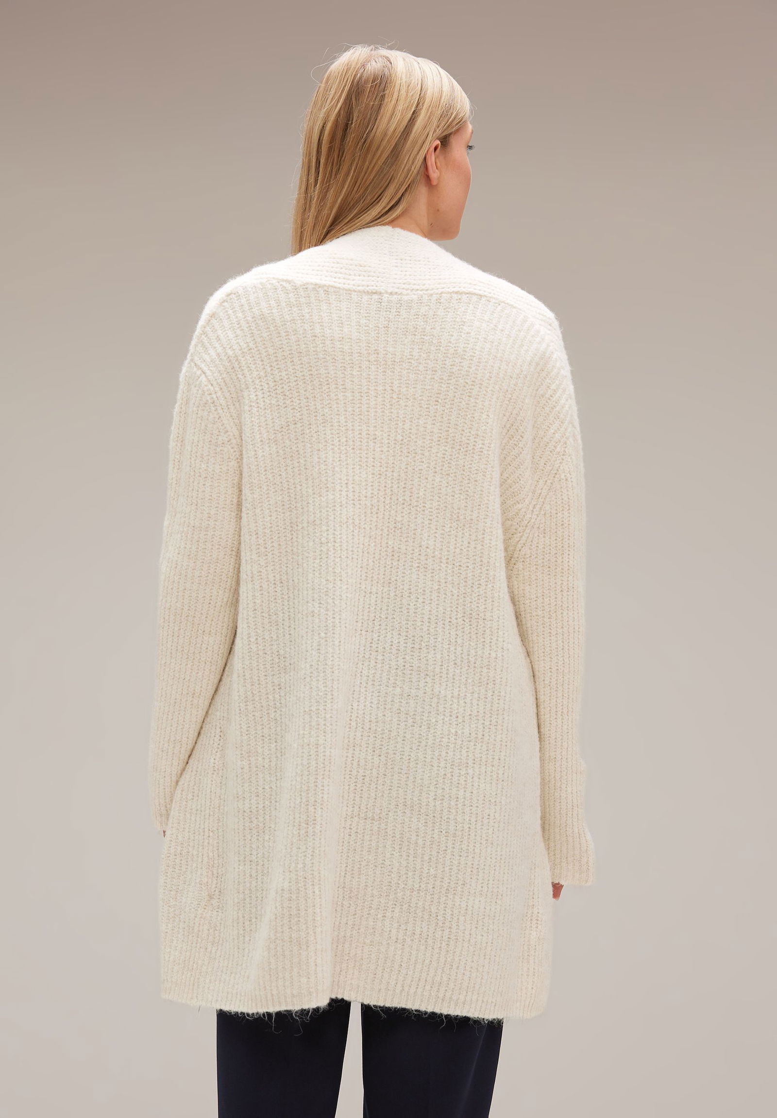 Street One | Street One Strickjacke | Cardigan | 40 | cream white melange