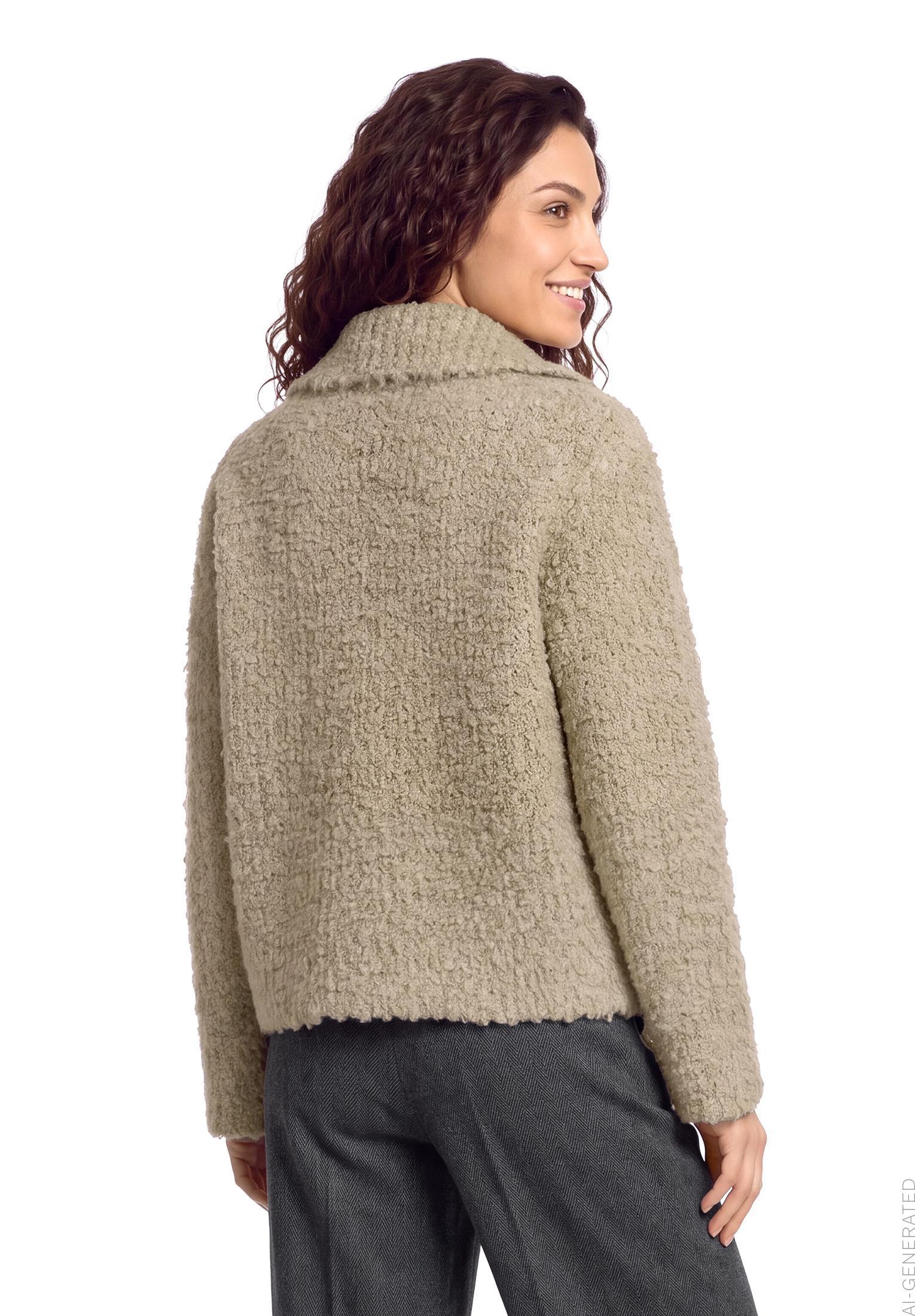 Strickpullover Kurz 1/1 Arm, Light Mauve #4