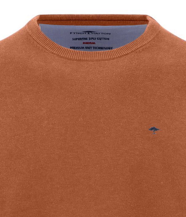 O-Neck, Superfine, sienna #3