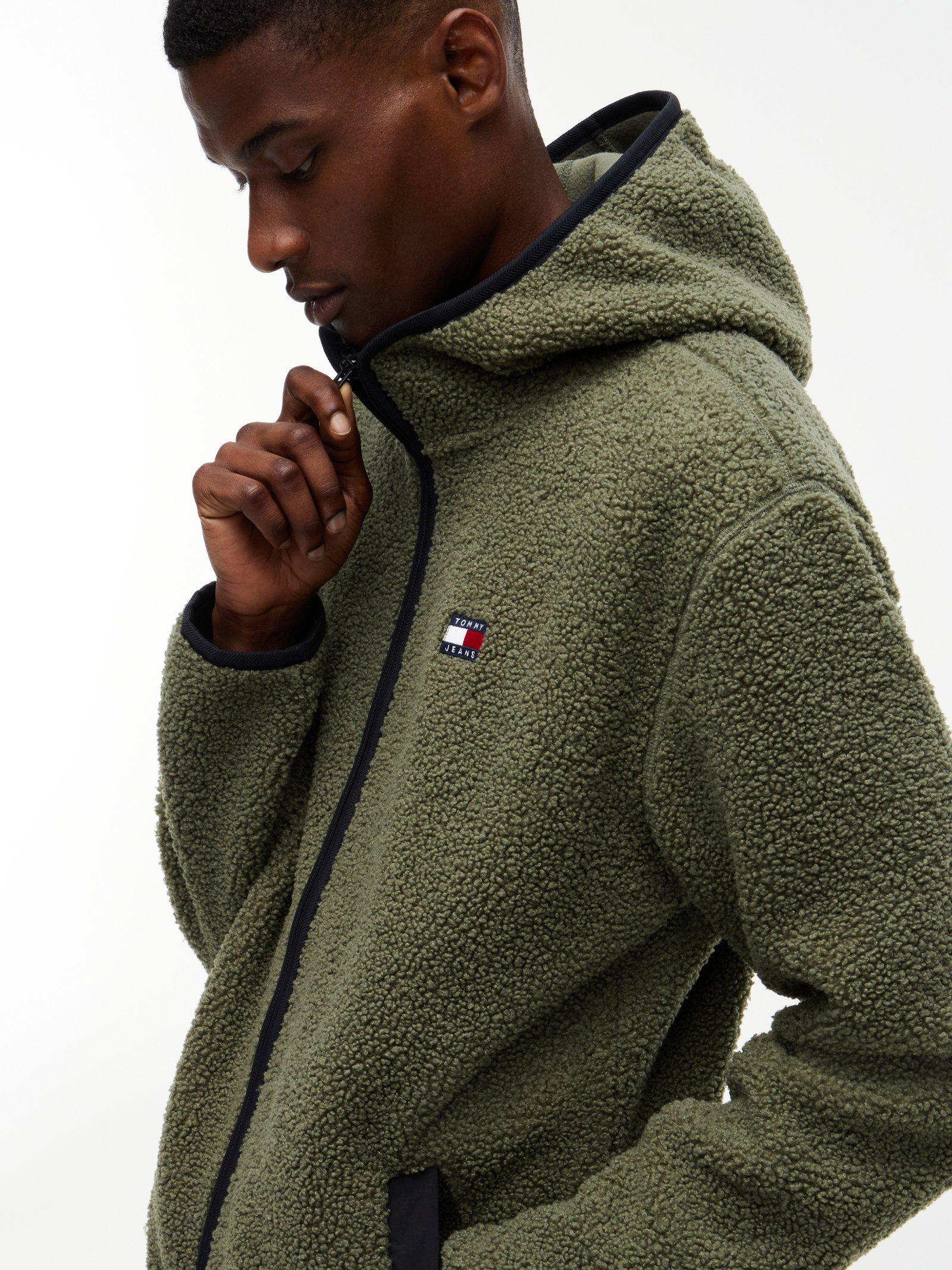 TJM REG BADGE TEDDY ZIP TRU EXT, GREEN #3