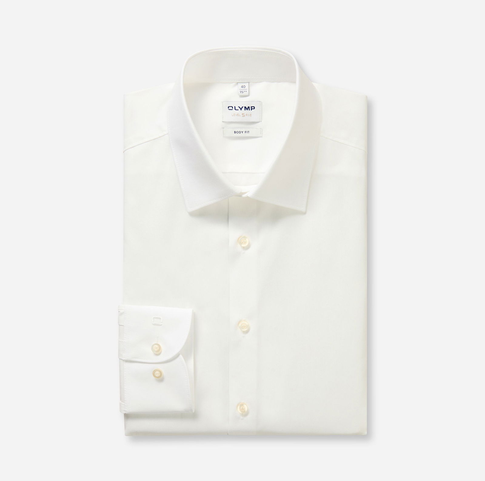 Olymp |  Olymp Hemd Modern Fit  | 43 | hellbeige