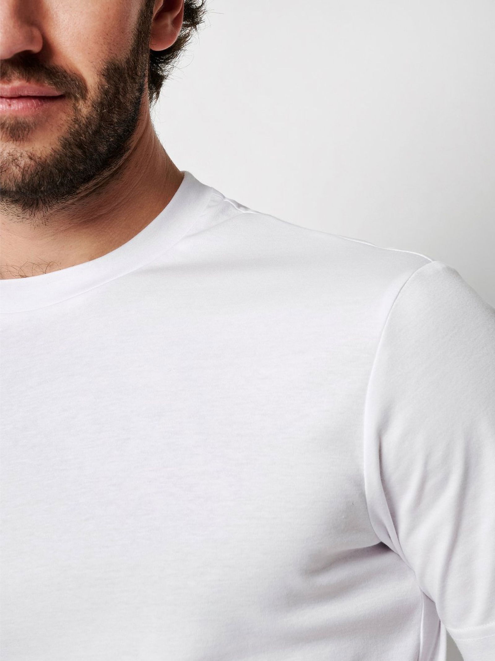 DESOTO | DESOTO T-Shirt Roundneck 1/2 | XXL | white solid