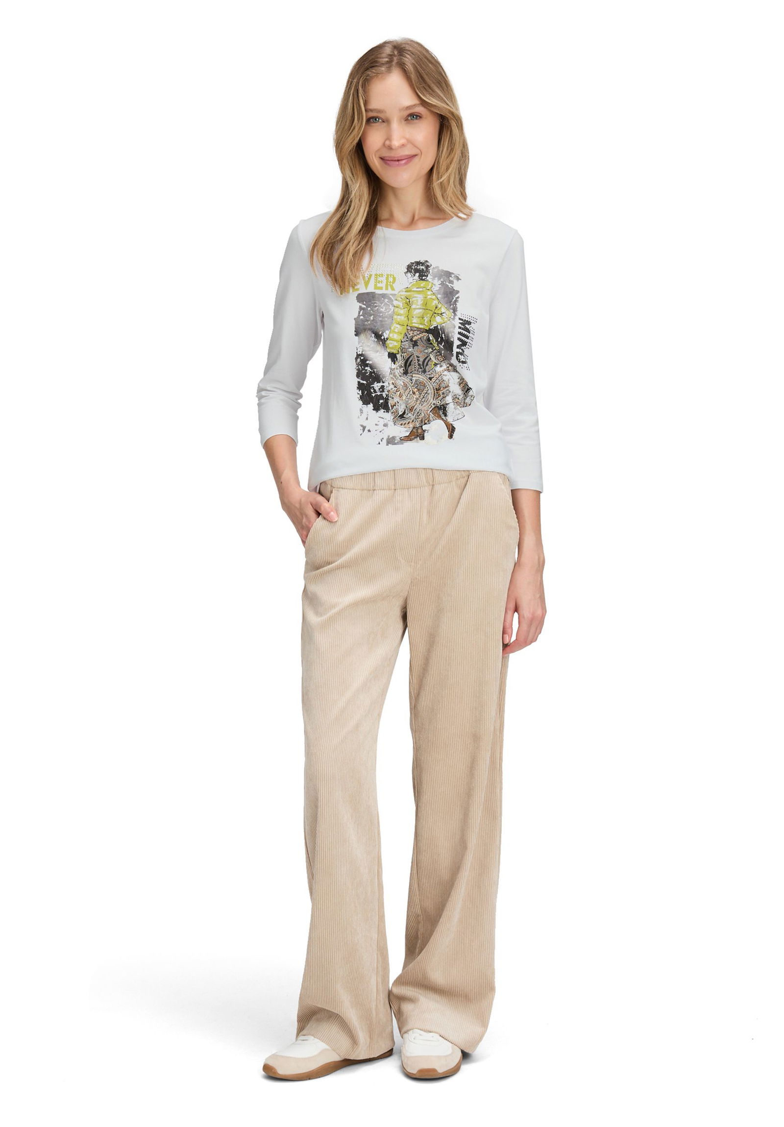 Betty Barclay | Betty Barclay Shirt | 36 | patch white/green