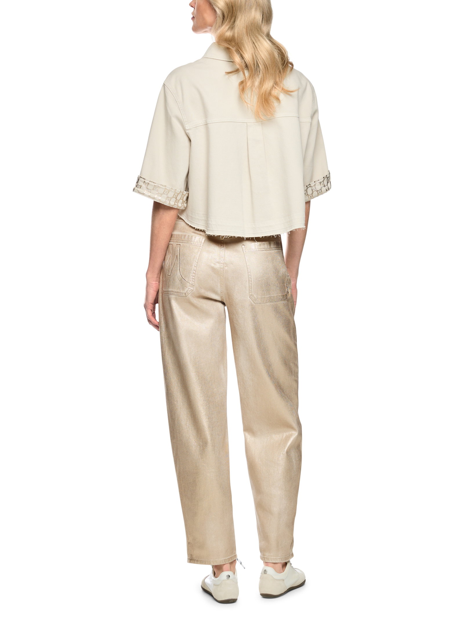 Jeans RUMA, champagne gold #3