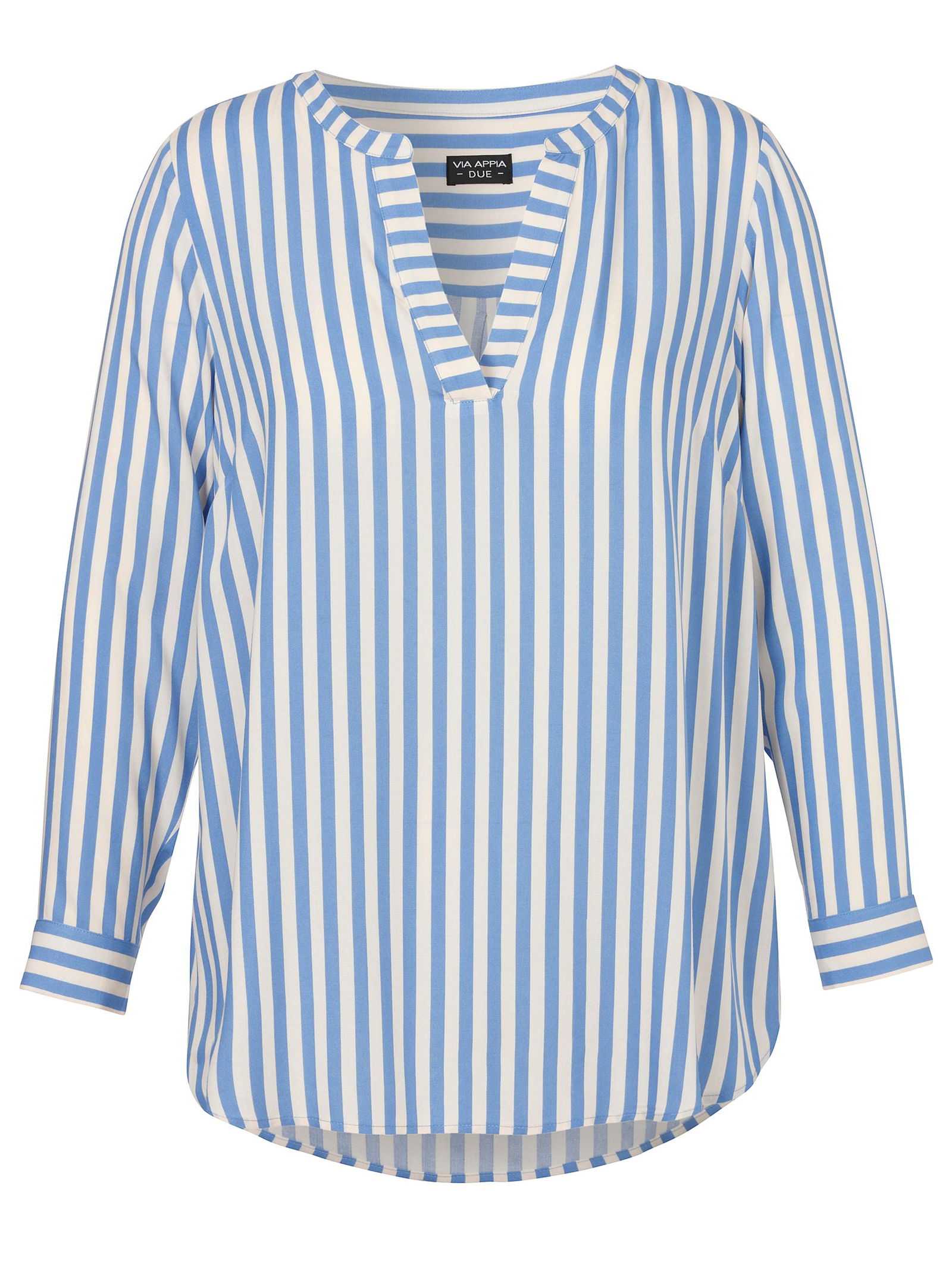 dec7f4ad3a0933a1ebfabe76a95bd957 VIA APPIA DUE |  VIA APPIA DUE Businessbluse  | 44 | bleu / beige