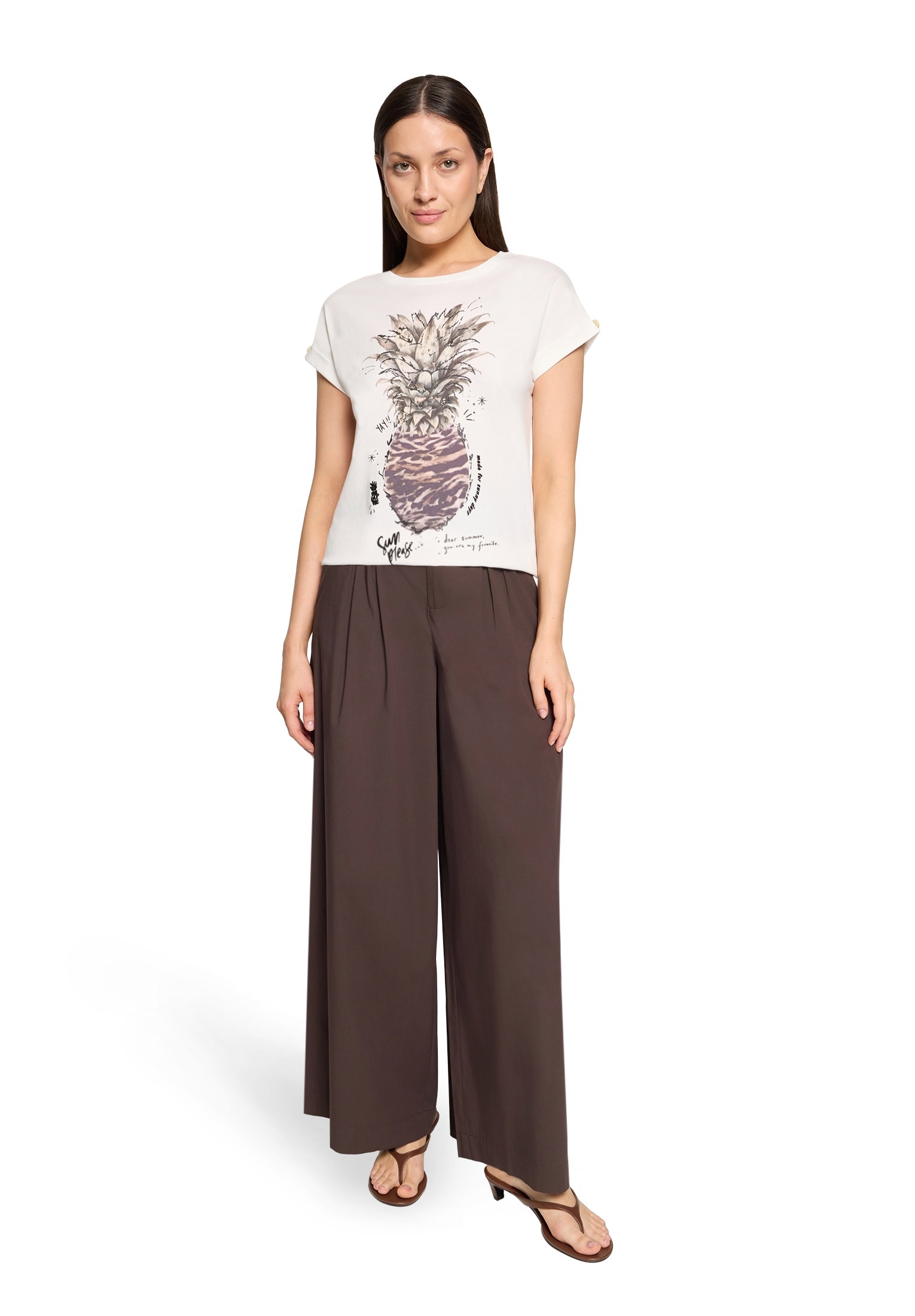 Shirt Kurz 1/2 Arm, Patch Cream/Beige #5