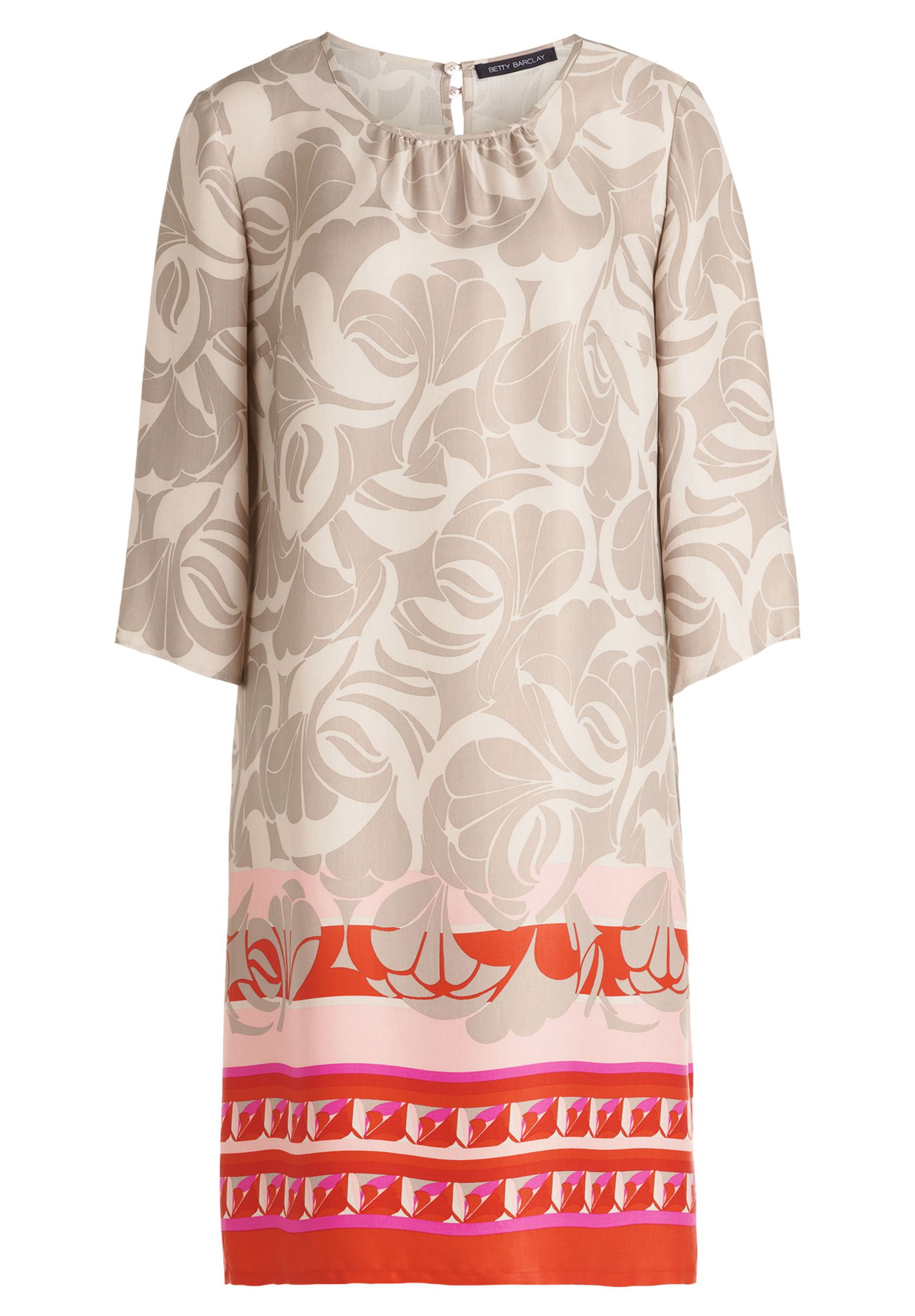 709ebf0e0ee24f7e5172703374cc740e Betty Barclay | Betty Barclay Freizeitkleid | 40 | taupe/rot