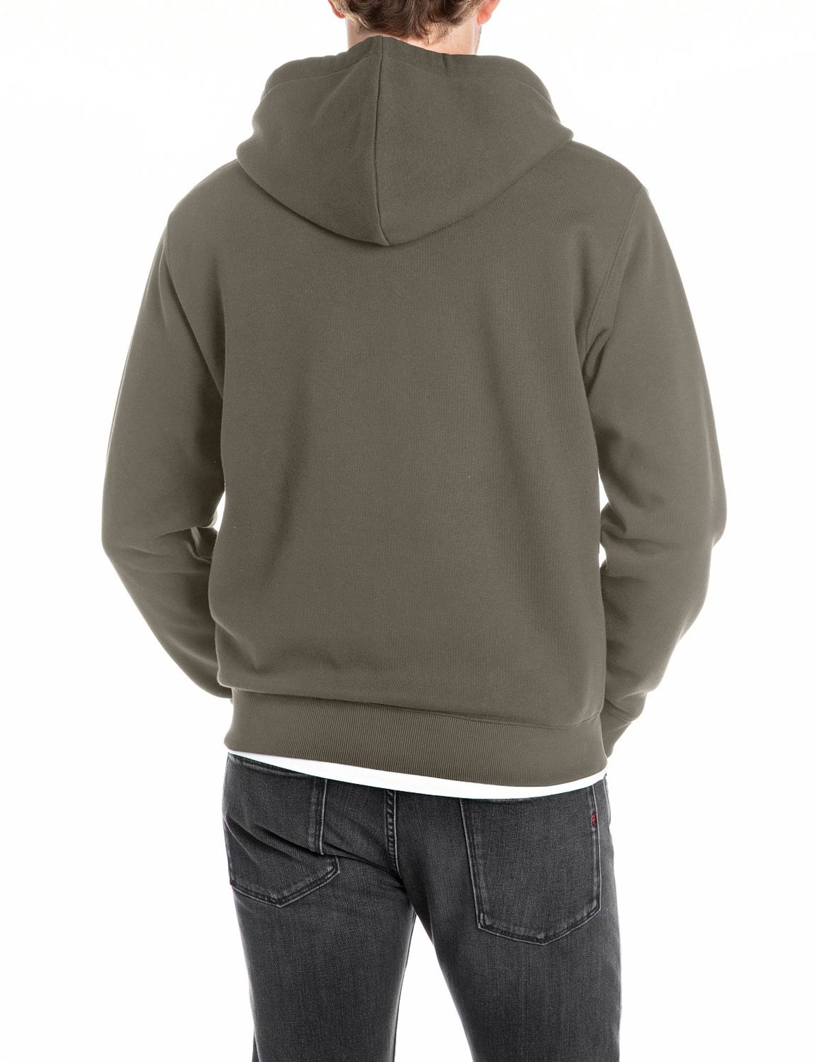  |  Ju. Sweat+Hoodie Basic | M | mud green