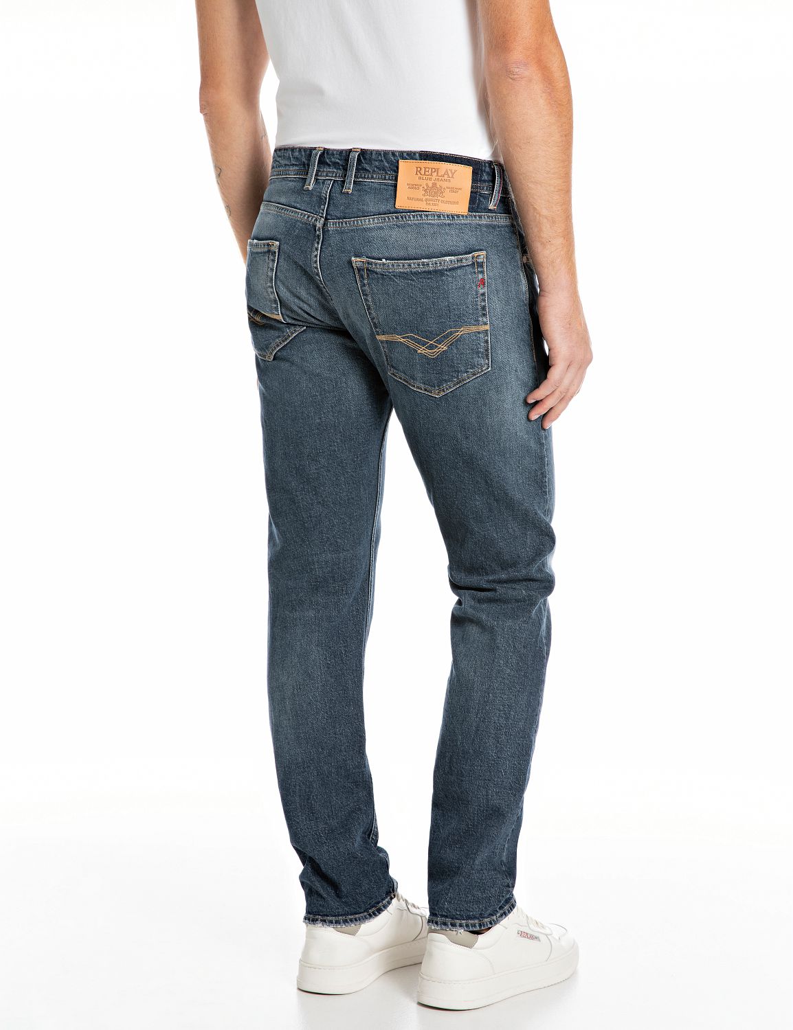 Replay Regular Fit Jeans "Bas" #2
