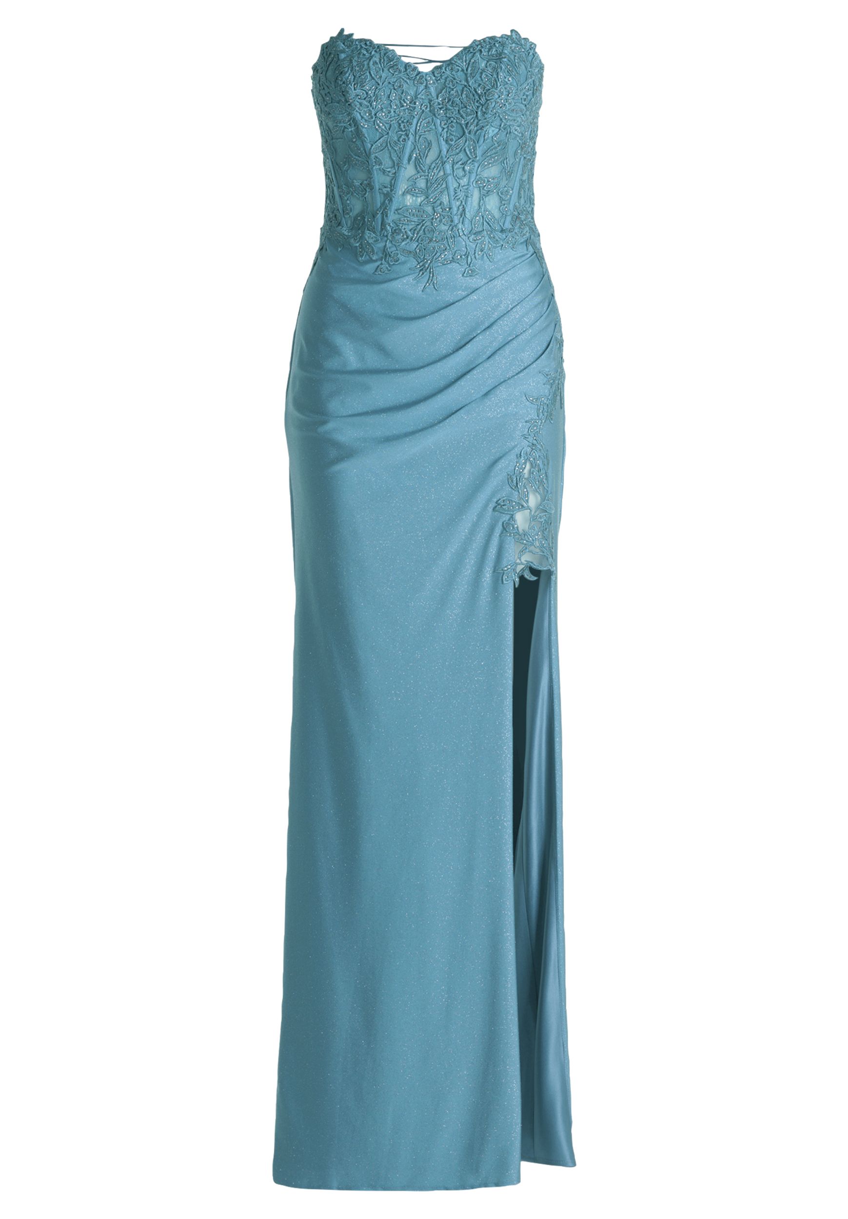 VM by Vera Mont |  VM by Vera Mont Langes Kleid  | 34 | blau/grau