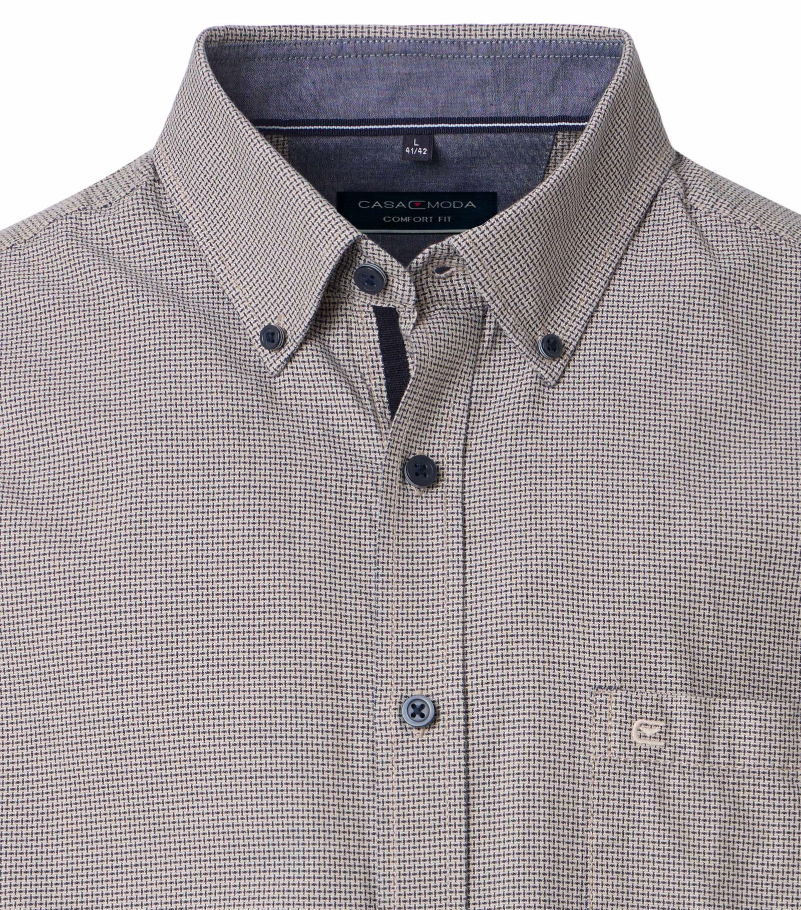 0b6b89ddbc7f707eeea02fda454bdb6d |  Freizeithemd | XXL | beige