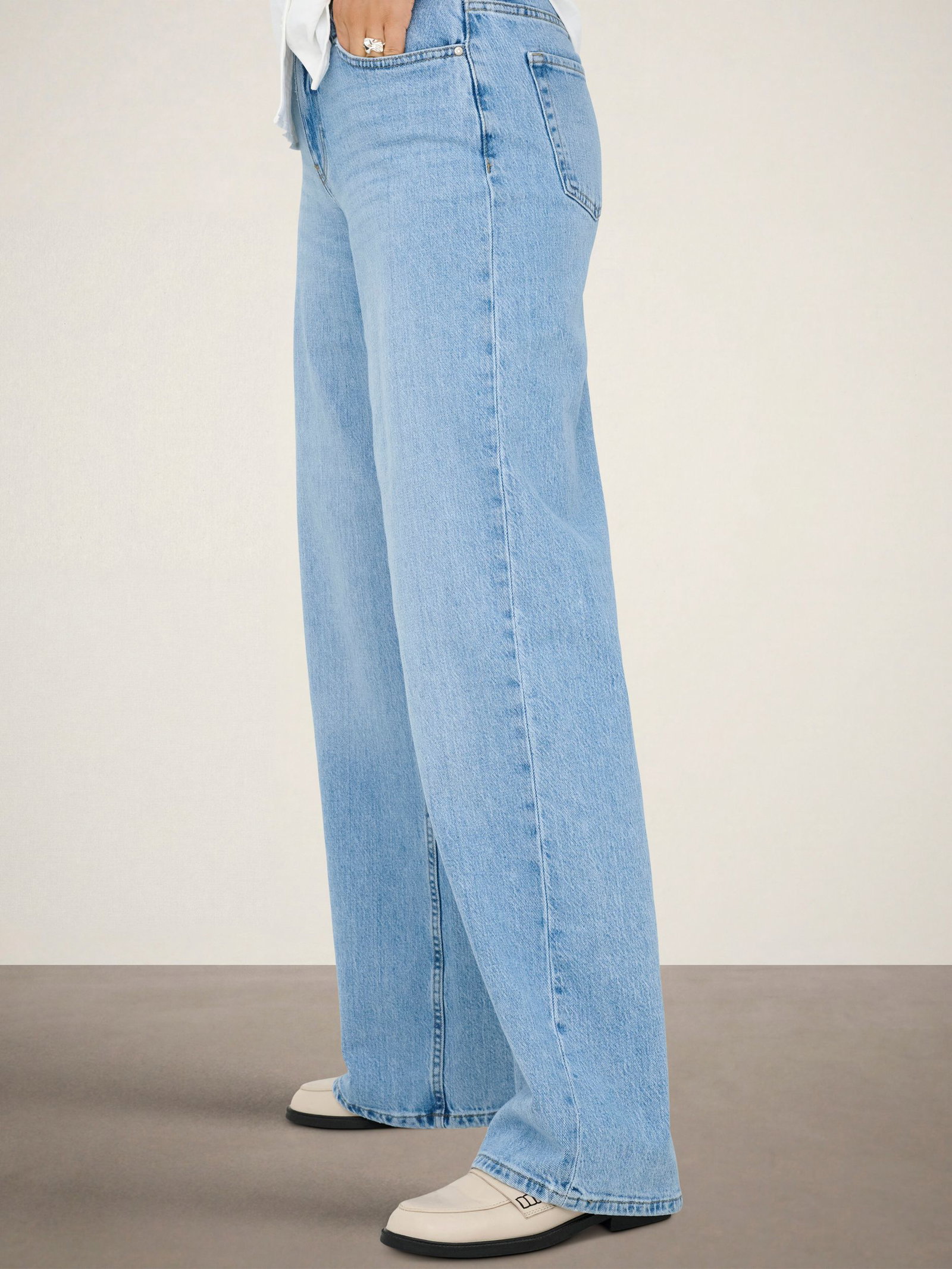 JDY |  JDY Schlaghose  | S/30 | light blue denim