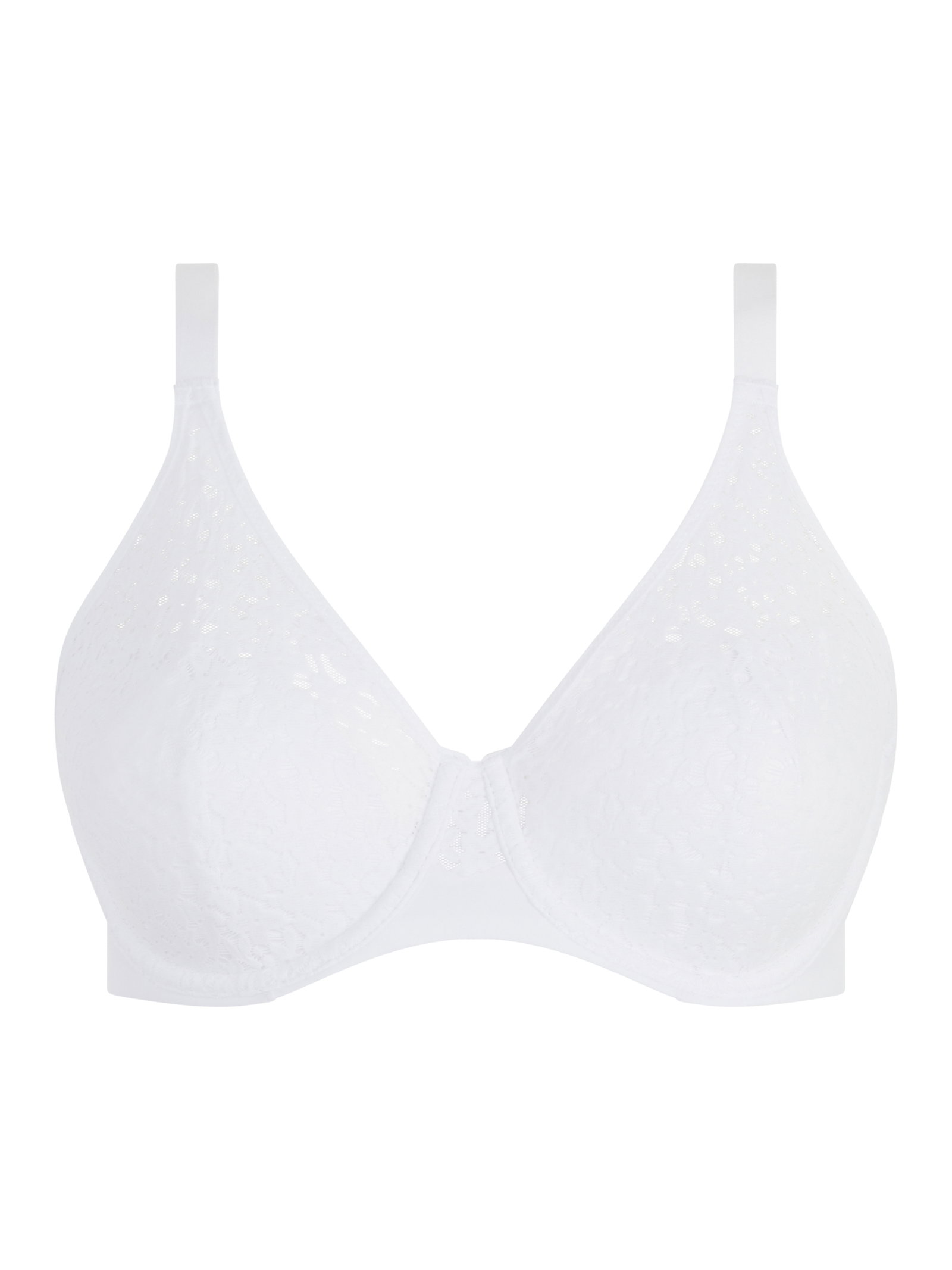 NORAH LI BH MIT BUEG. BEDECKEND GEMOLDET, WEISS #1