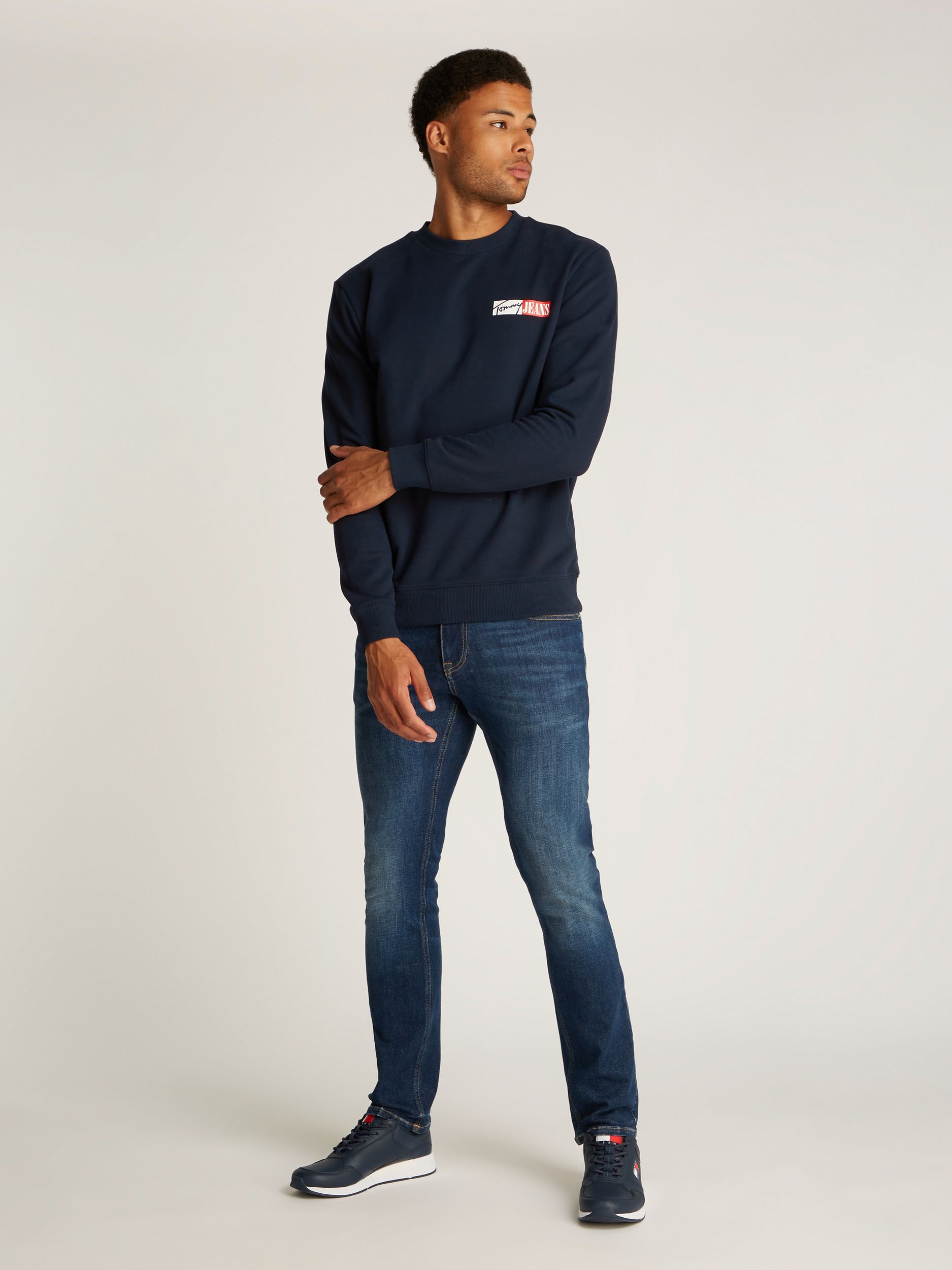  |  TJM REG ENTRY GRAPHIC CREW EXT | XXXL | dark night navy