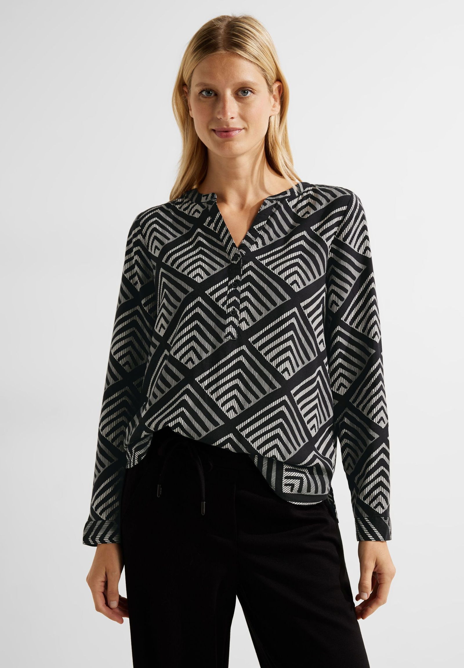 CECIL Druckbluse 