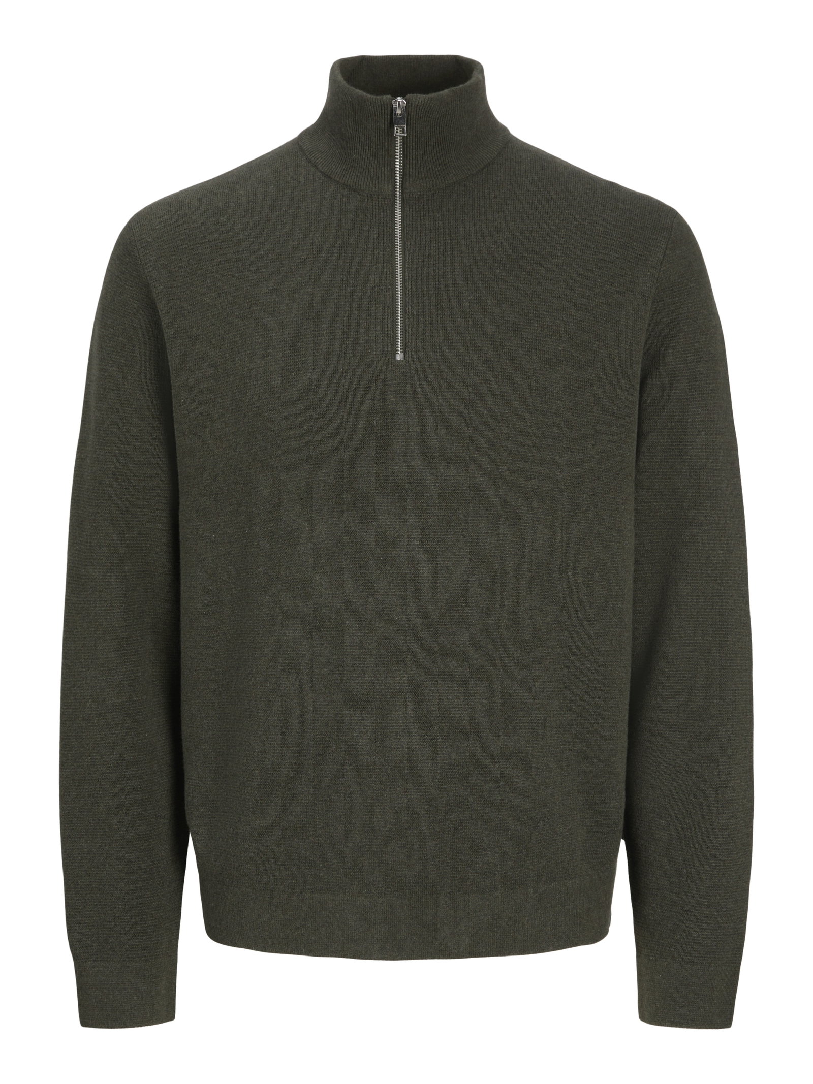 JPRBLAMILANO STITCH KNIT HALF ZIP S, Rosin/Melange #1