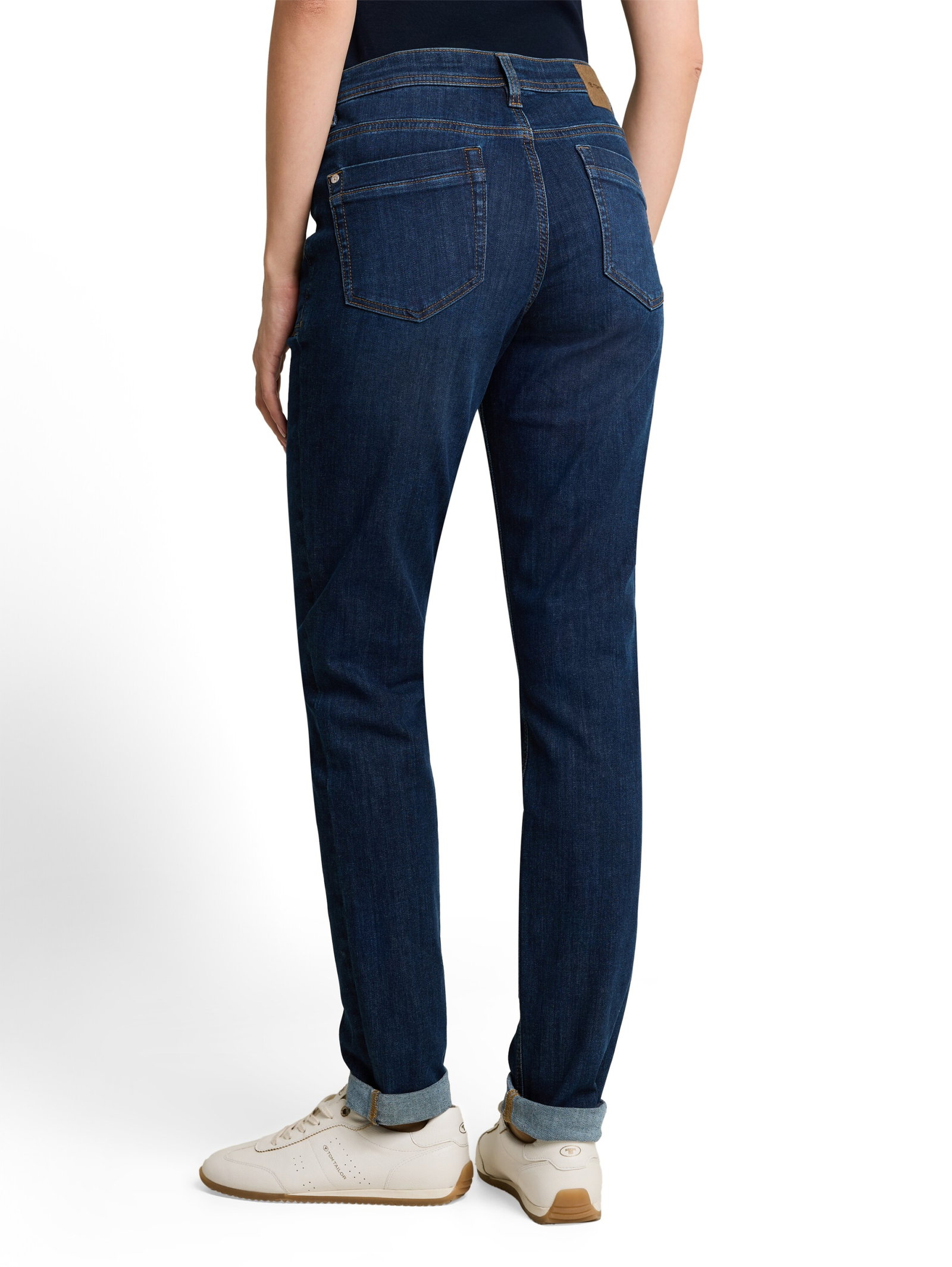 TTMAYA TAPERED, Clean Dark Stone Blue Denim #4