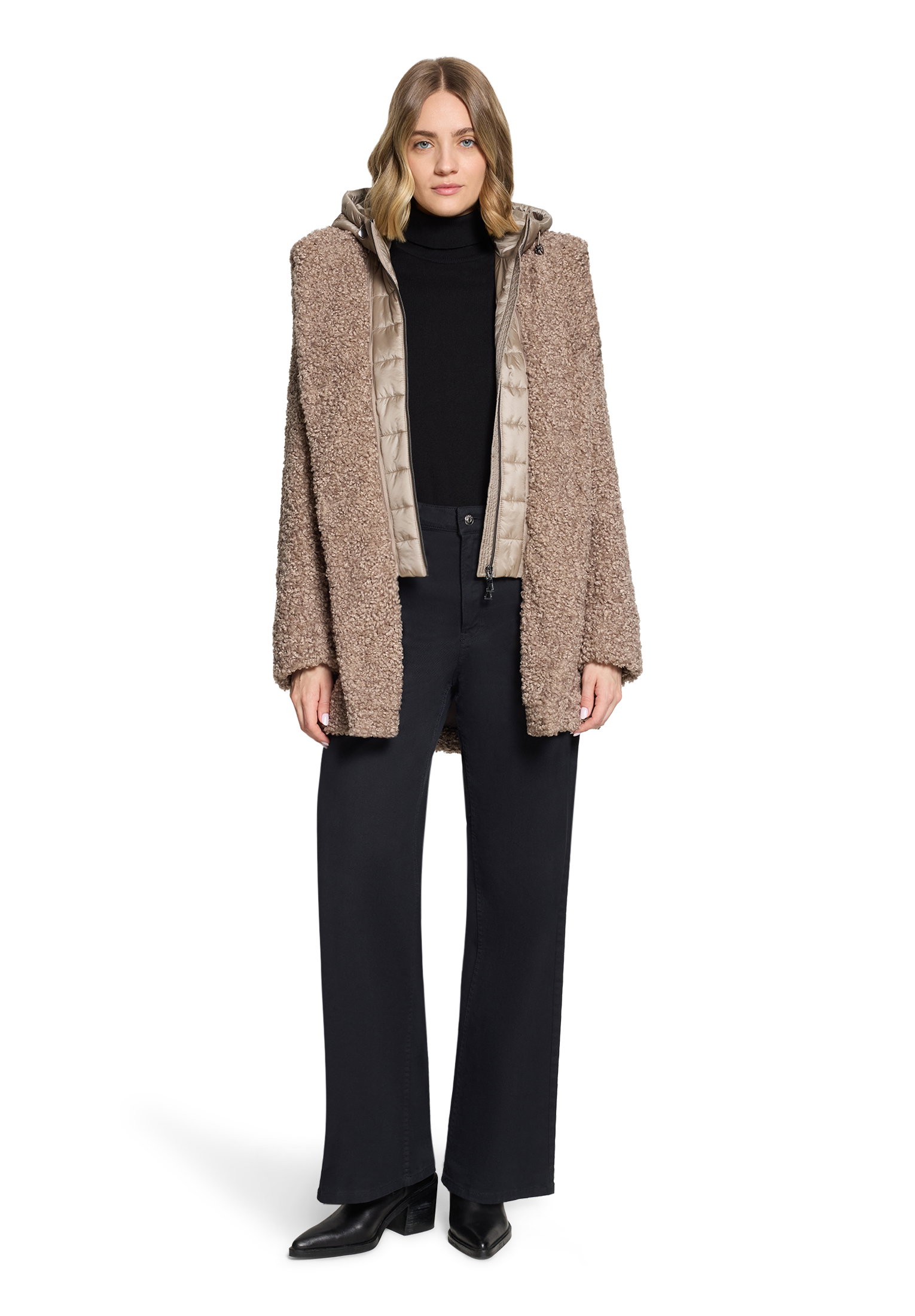 Jacke PlUEsch, Golden Almond #5