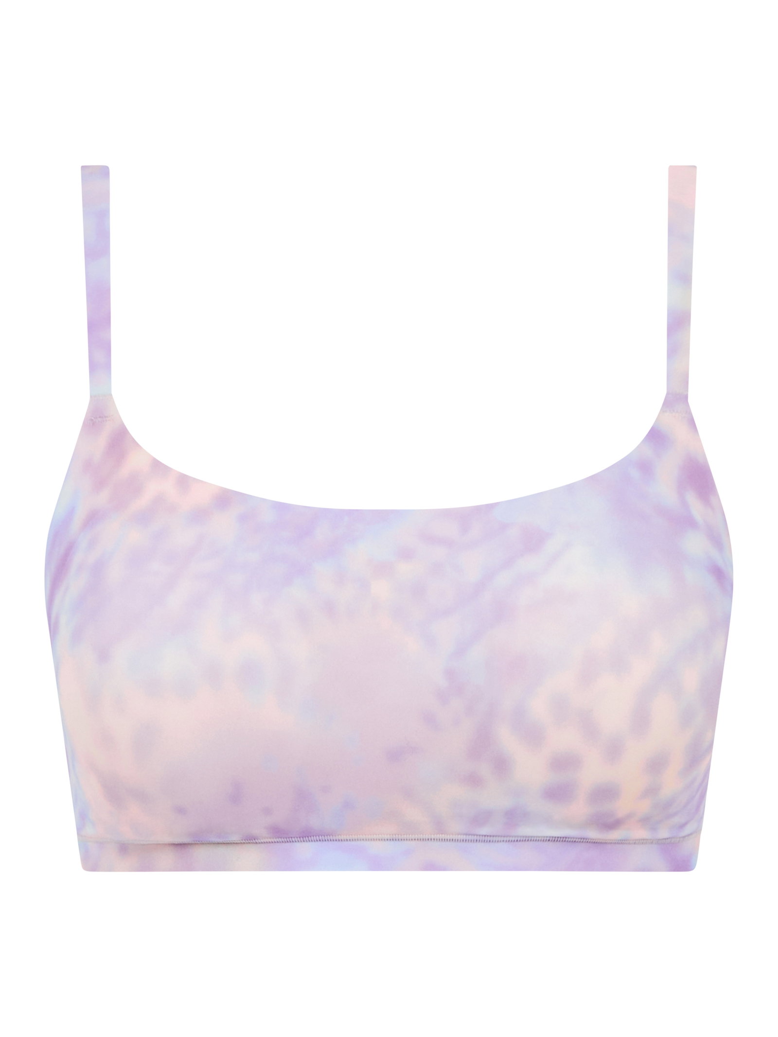 SOFTSTRETCH UW BH B. LOS PADDED BRALETTE, LILAC ORCHIDS #1