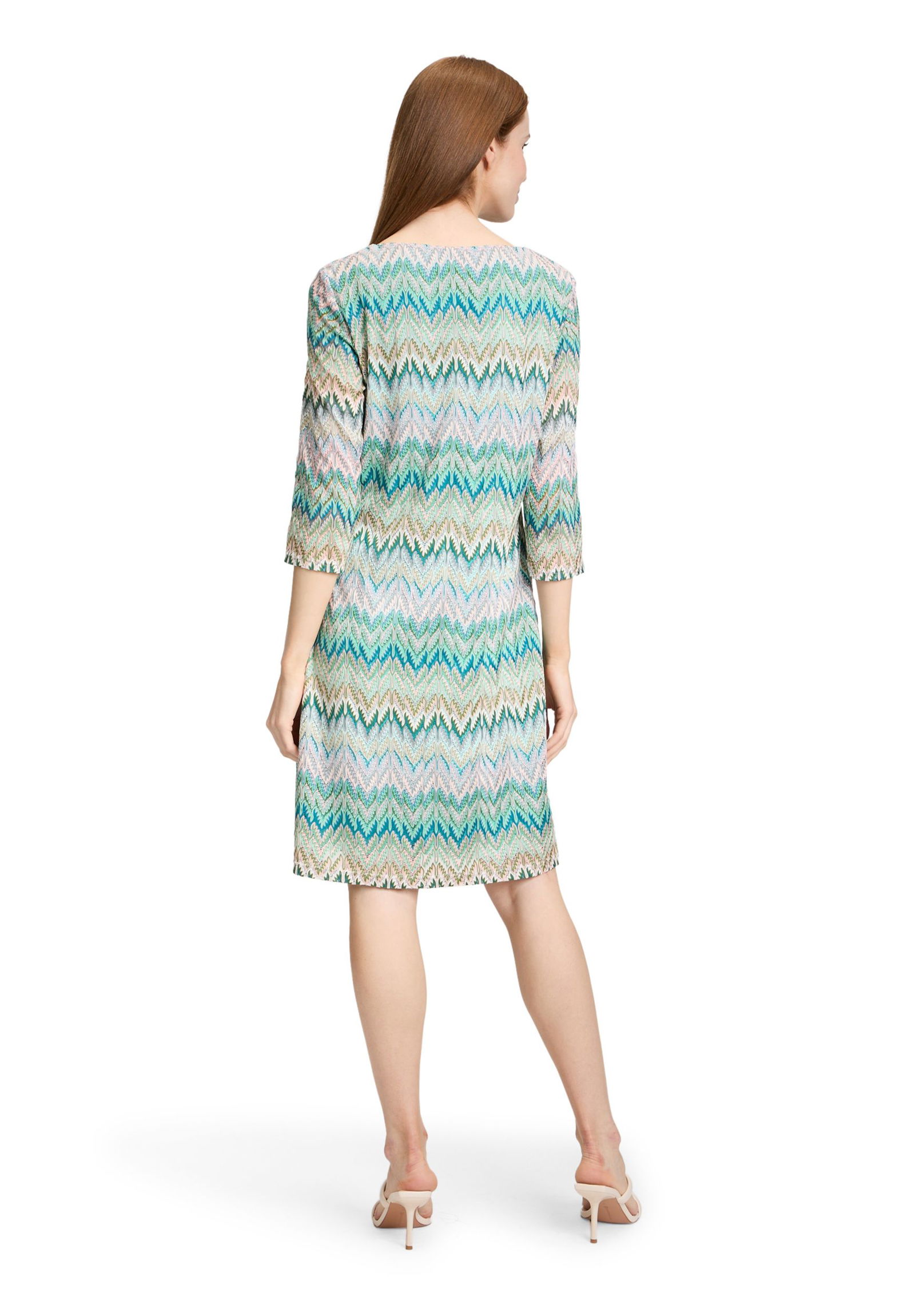 Betty Barclay |  Betty Barclay Freizeitkleid  | 46 | khaki/blau