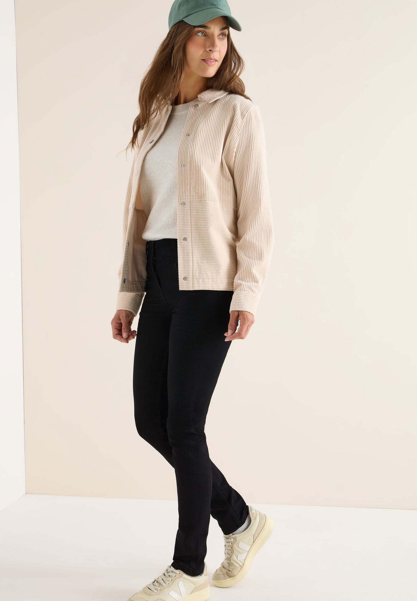 CECIL | CECIL Straight Leg Jeans | 32/32 | black