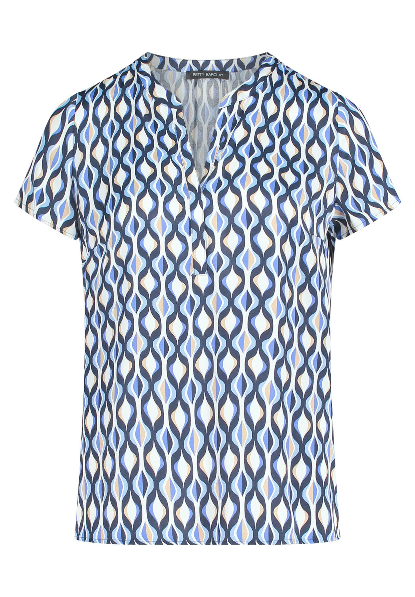 Betty Barclay |  Betty Barclay Druckbluse  | 38 | blau/weiß