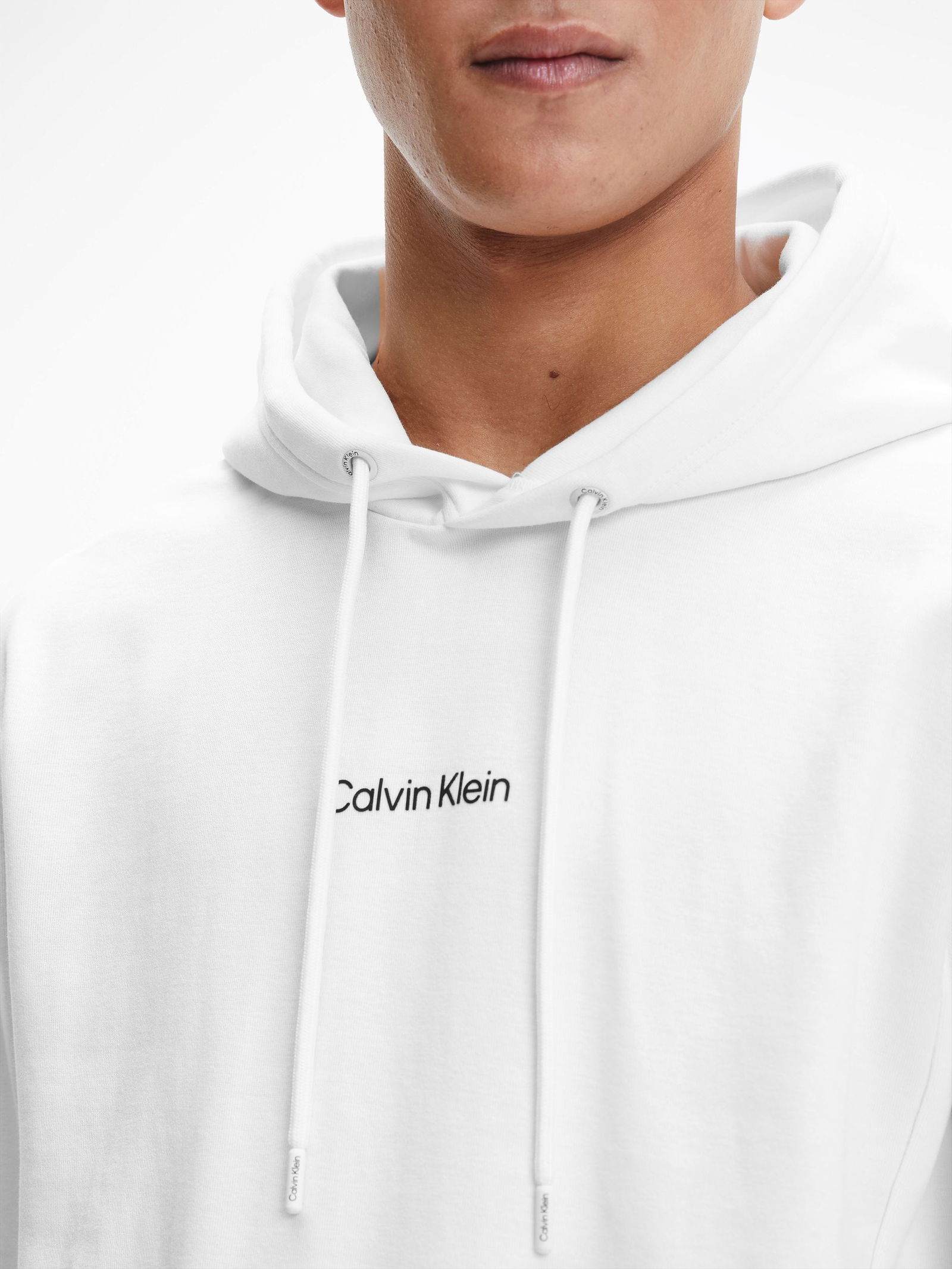INTERLOCK MICRO LOGO HOODIE