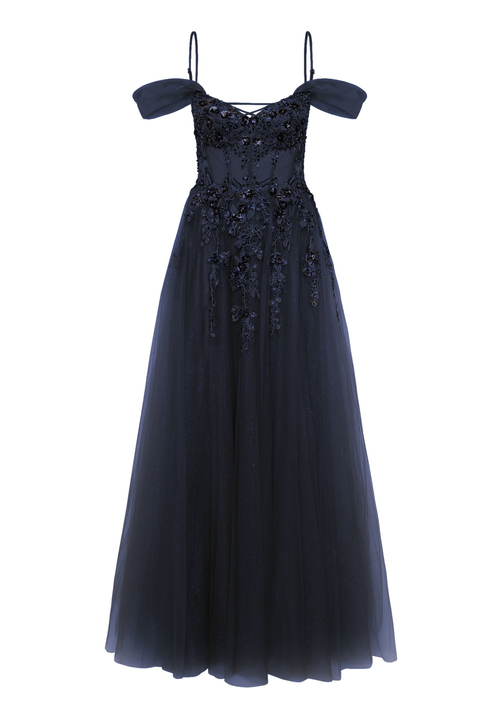 f2f8048fe7585fba486cb87e2e6f621a VM by Vera Mont | VM by Vera Mont Langes Kleid | 36 | night sky