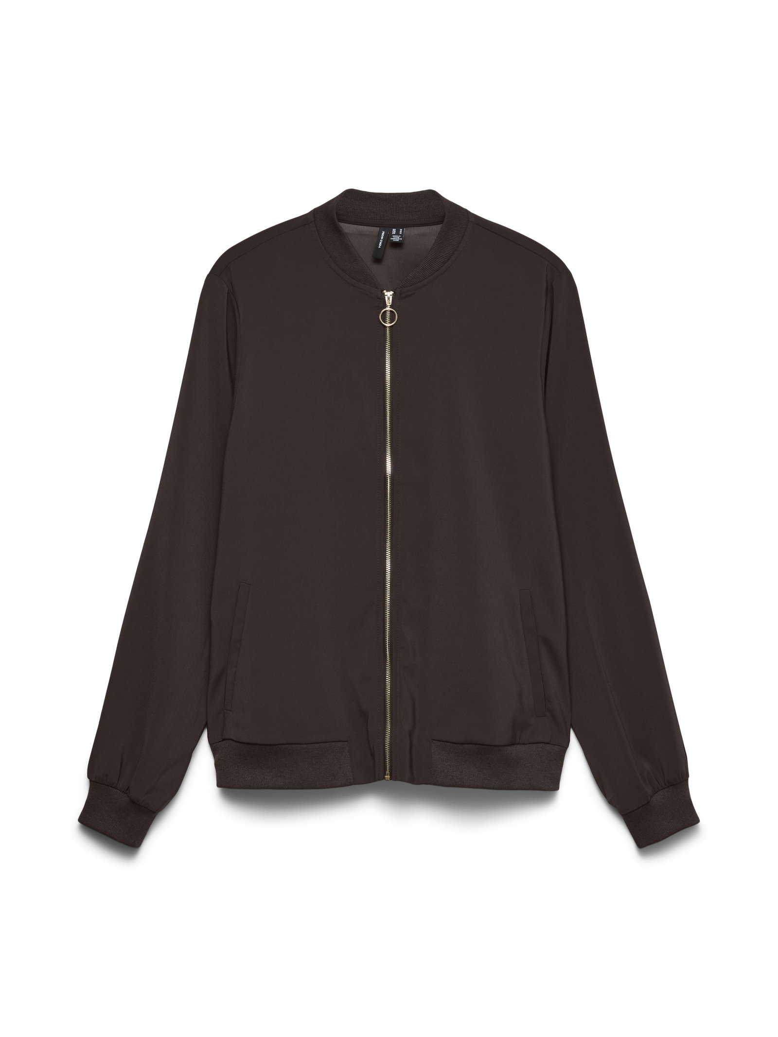 VMCOCO L/S BOMBER NOOS, Chocolate Torte/GOLD ZIPPER #1