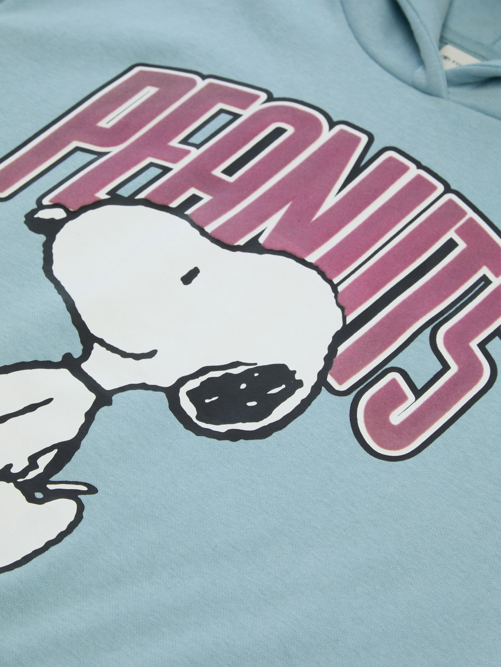 Peanuts oversize printed hoody, tourmaline #3