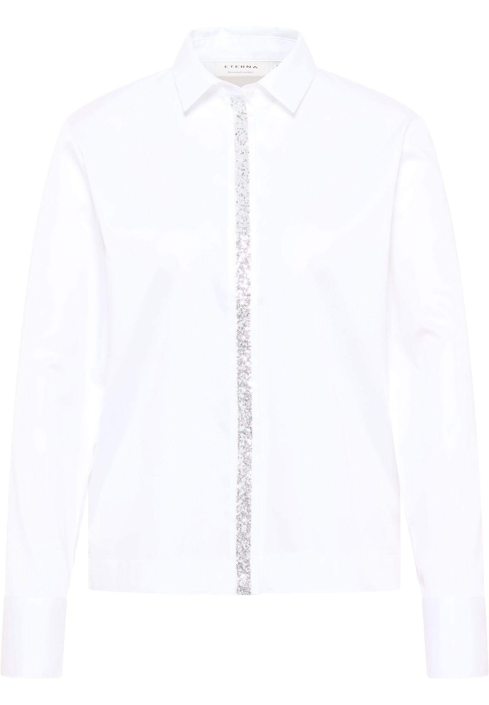 Eterna |  Eterna Businessbluse  | 42 | weiß