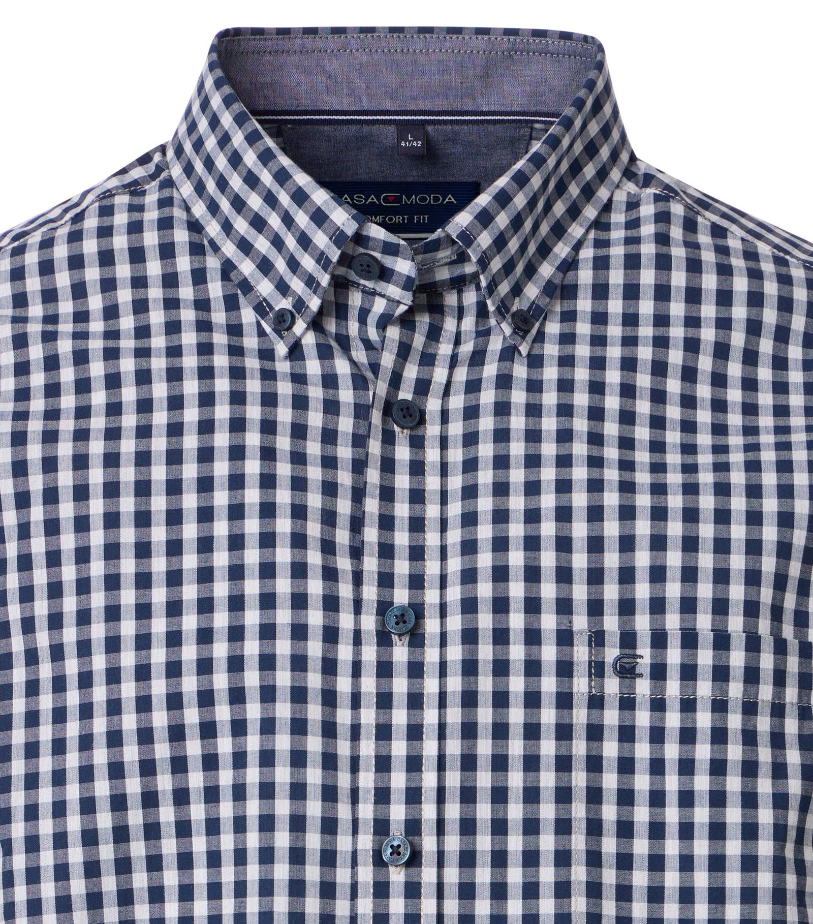 Casa Moda |  Casa Moda Hemd Regular Fit  | M | blau