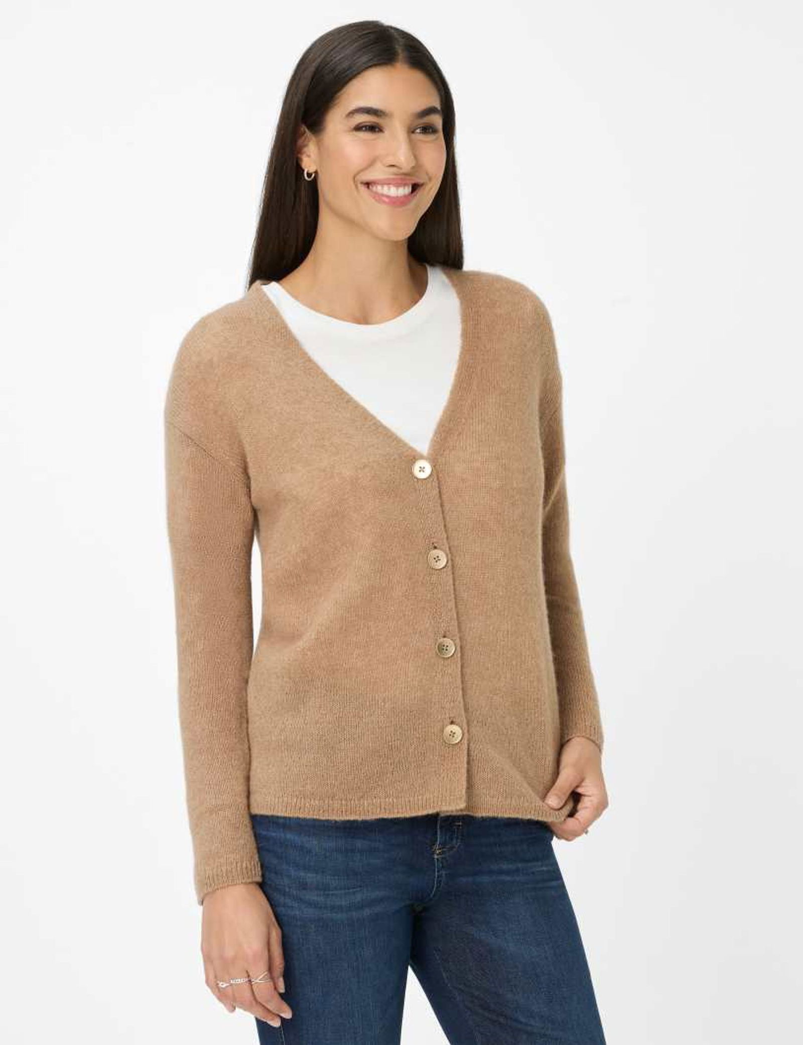 Brax Pullover: Elegante Strickjacke Alicia - Main Image