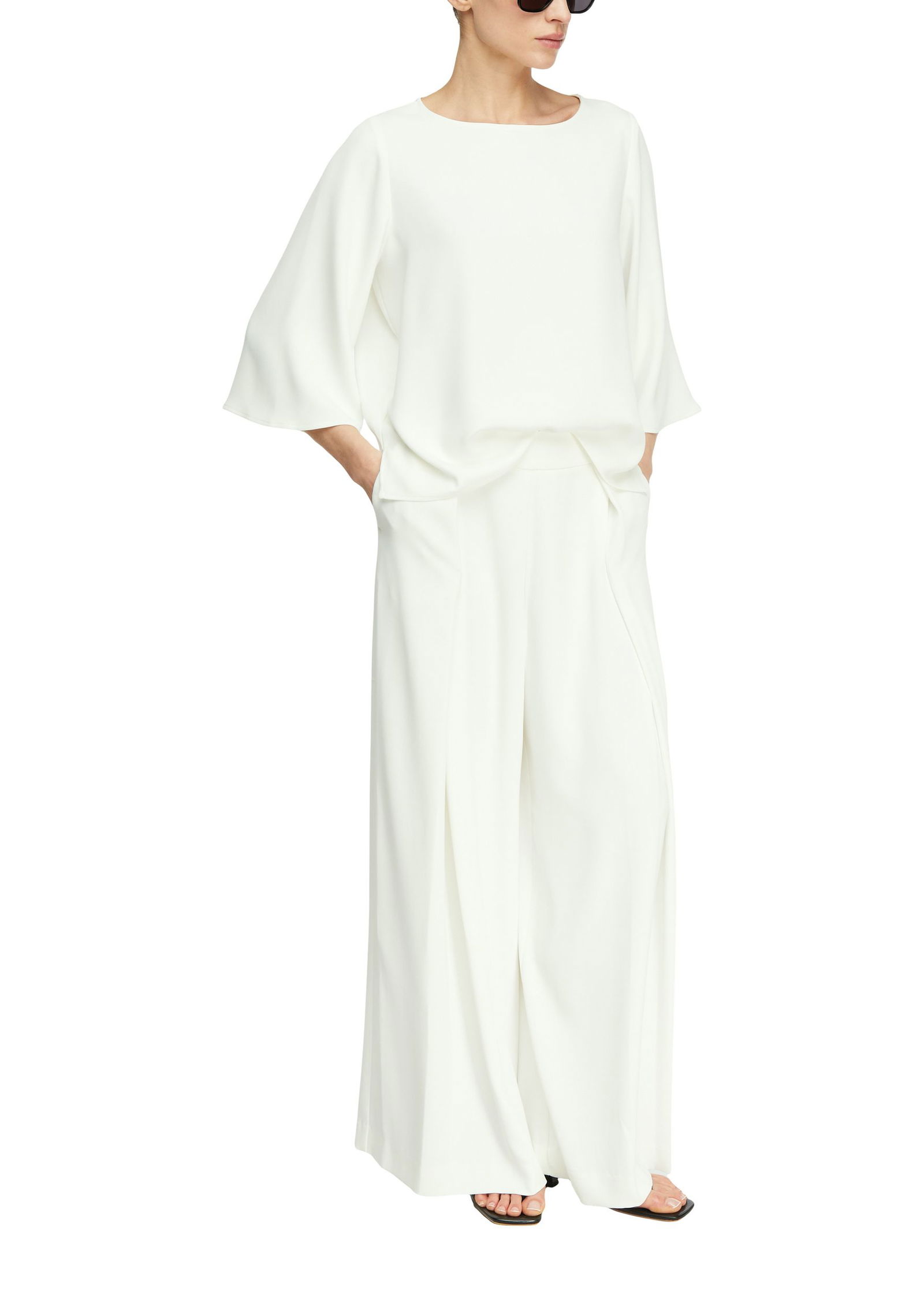 Comma |  Comma Schmale Hose  | 42/REG | weiß