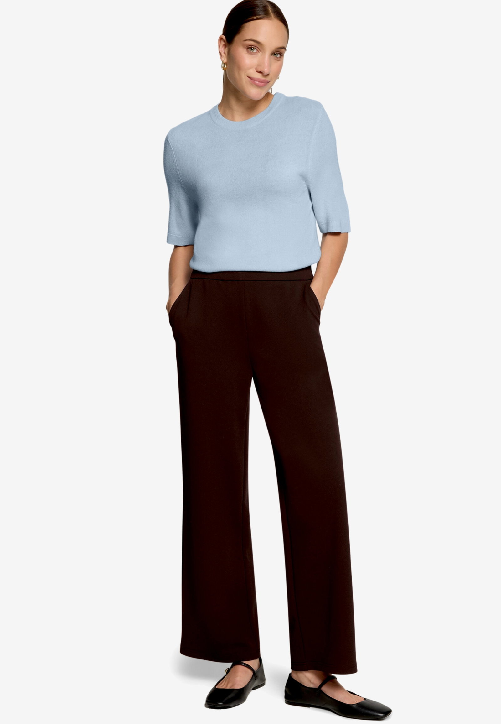 Hose Casual 7/8 Länge, Chocolate Plum #4