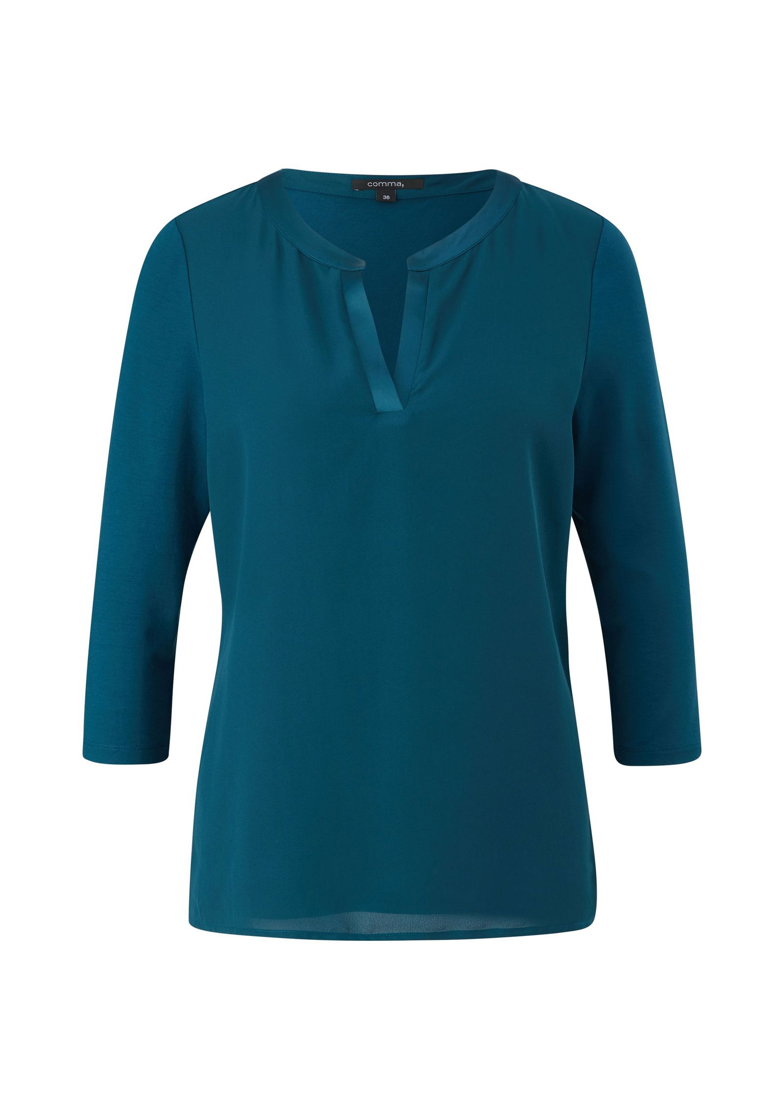 Comma |  Comma Shirt  | 40 | petrol