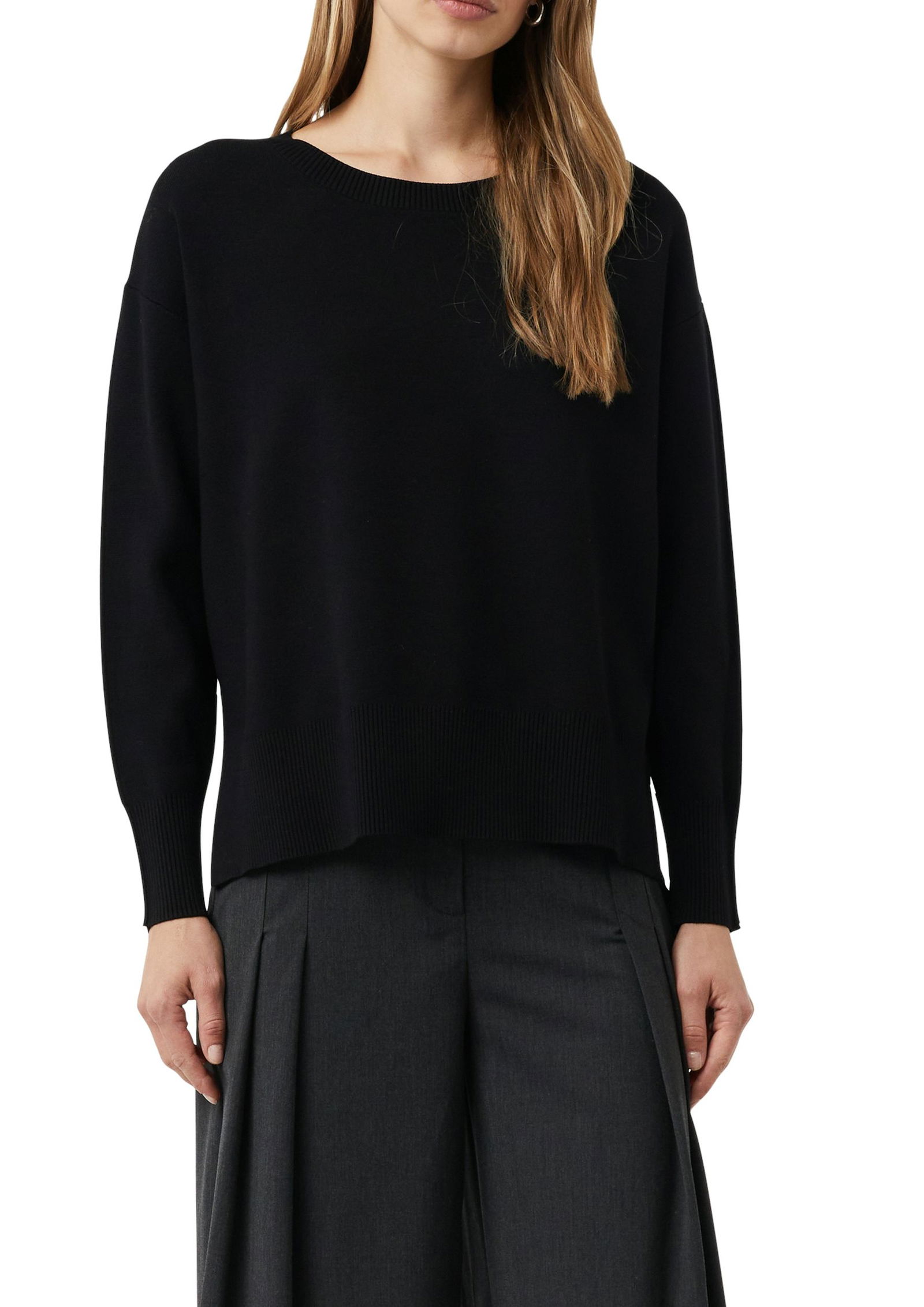 Comma | Comma Strickpullover | 44 | schwarz