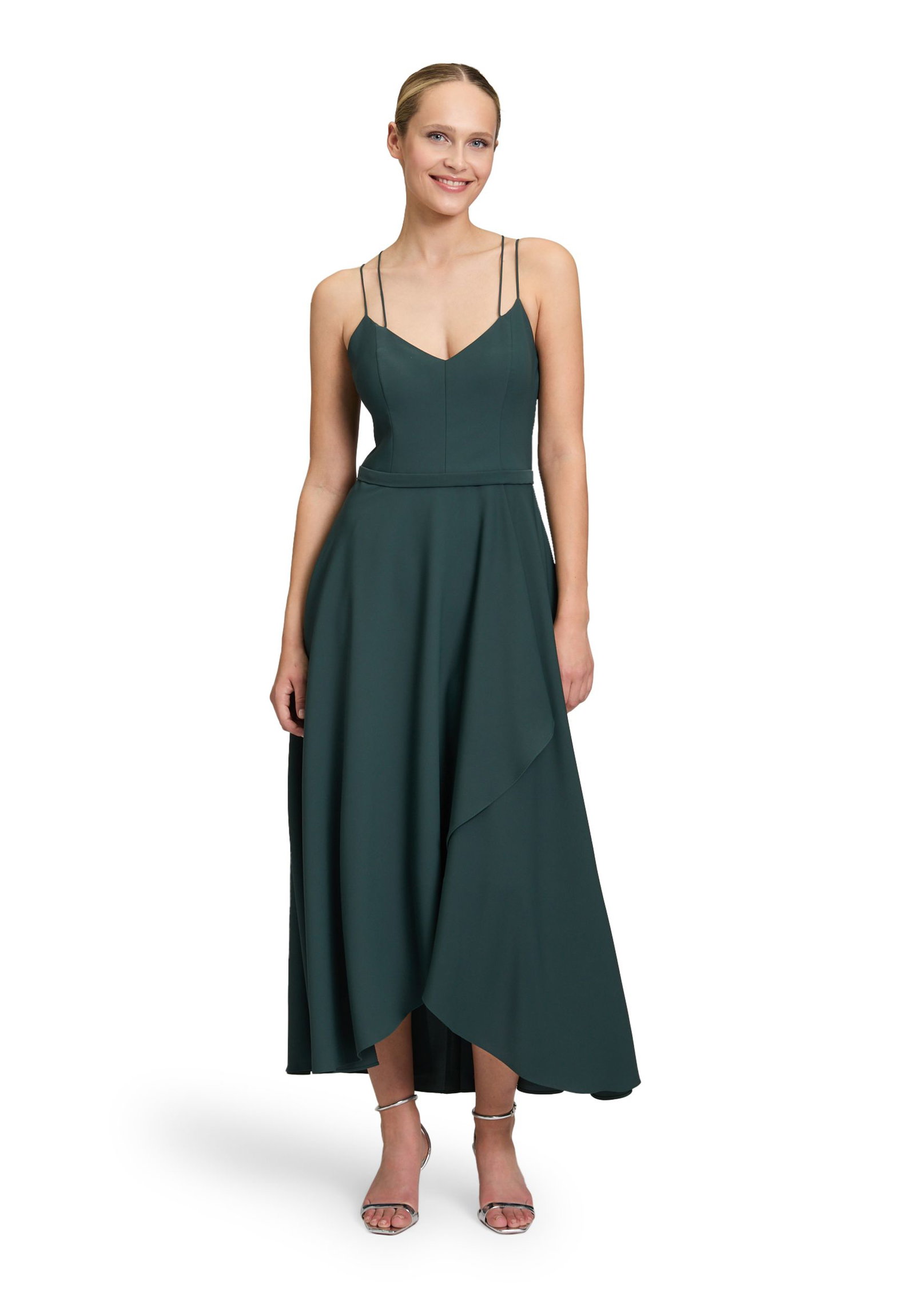 dec616adf15febff9bd1ee0d8760add7 VM by Vera Mont | Vera Mont Abendkleid mit Volant | 42