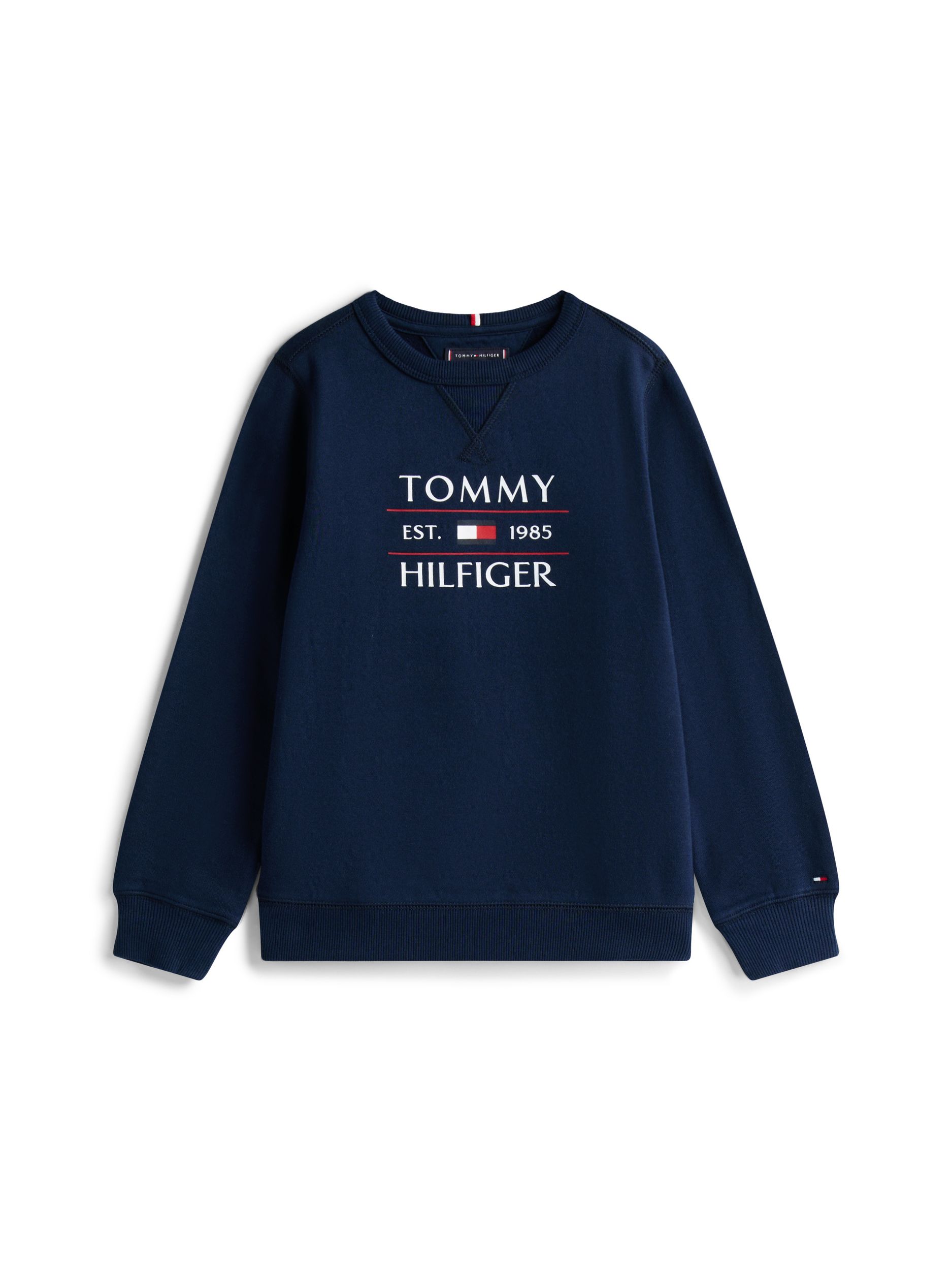 Tommy Hilfiger |  TOMMY FLAG HILFIGER SWEATSHIRT | 12 | dark night navy