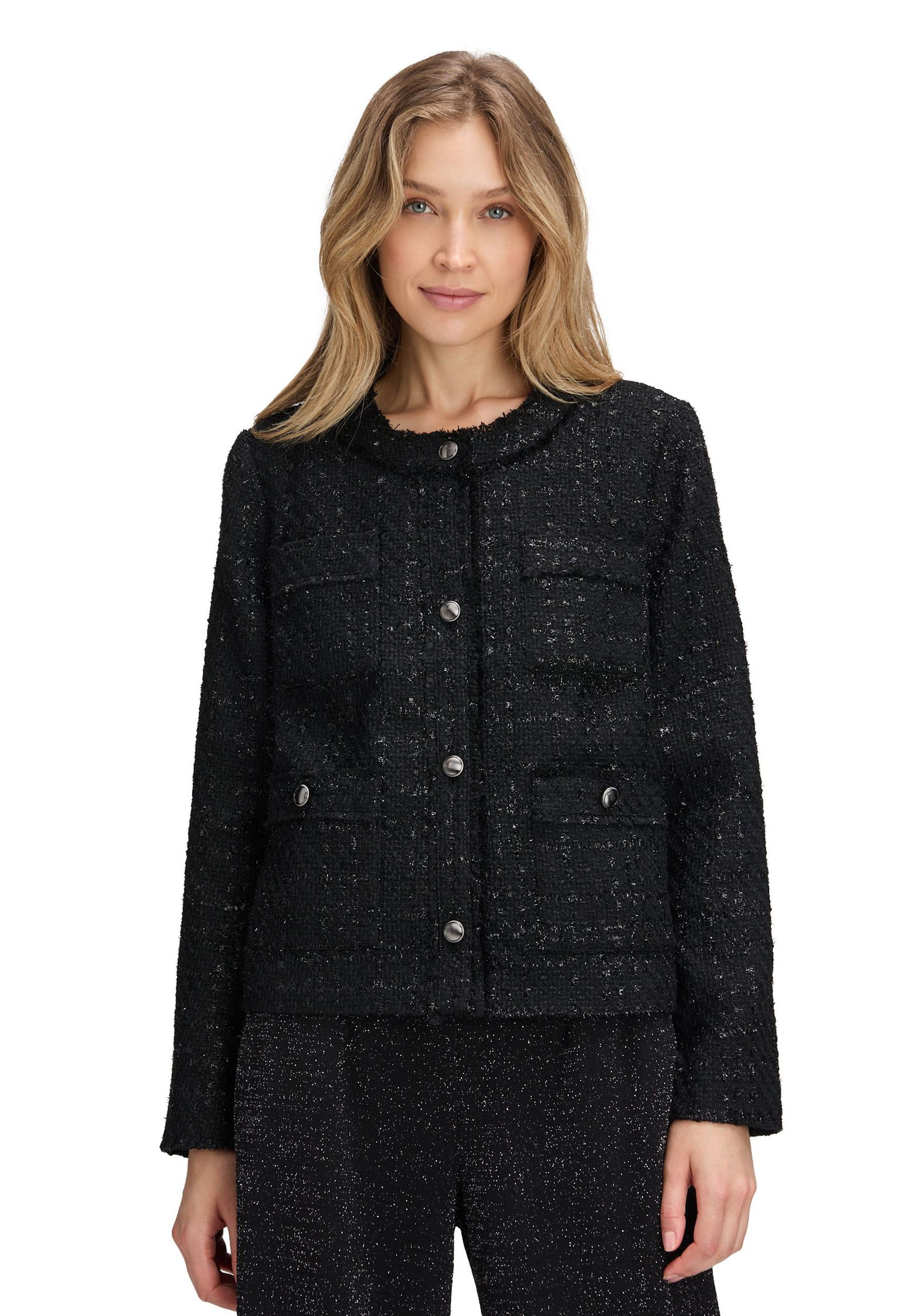 Betty Barclay |  Betty Barclay Blazer-Jacke | 44 | schwarz
