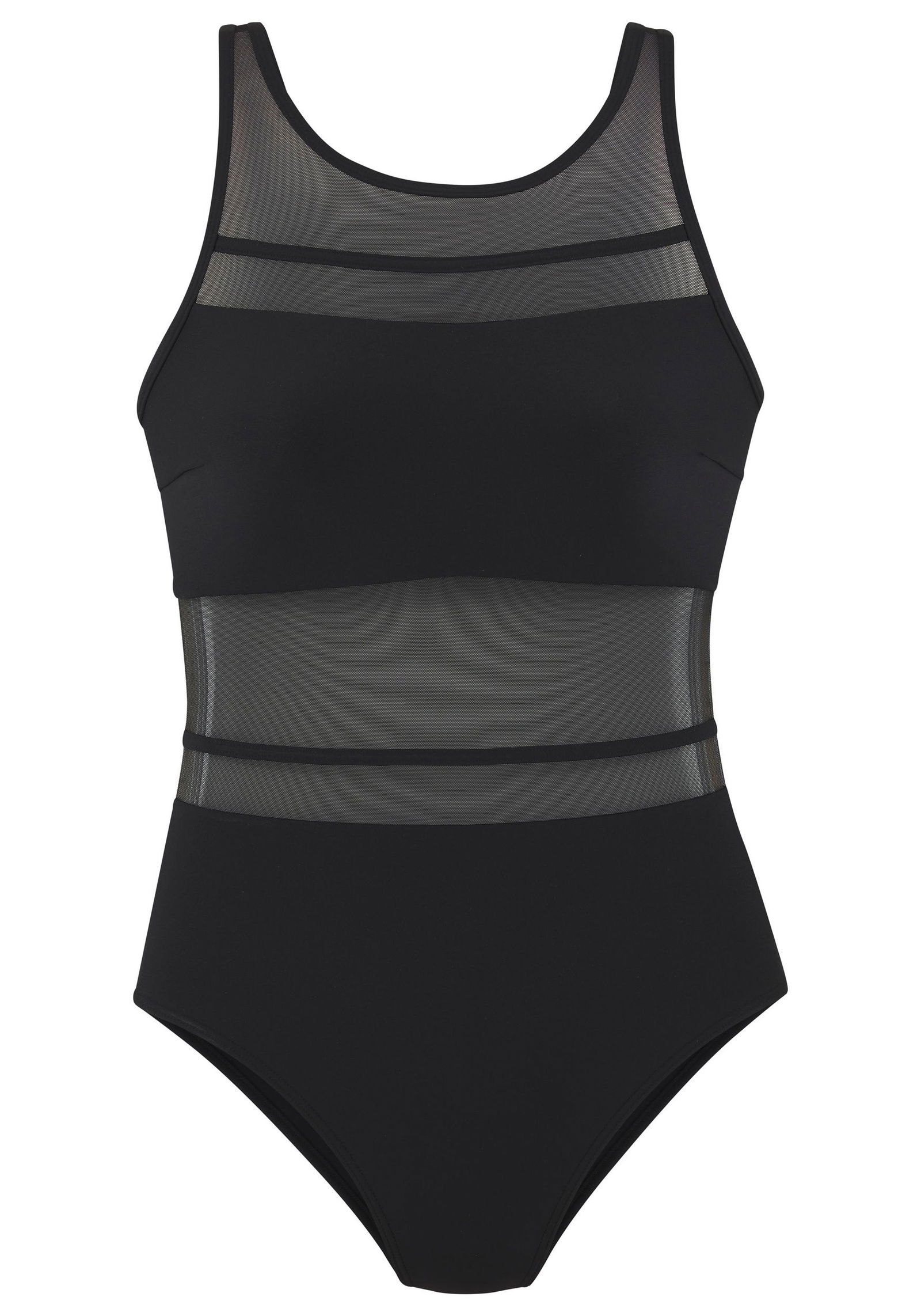 Lascana |  Lascana Badeanzug  | 38C/D | black