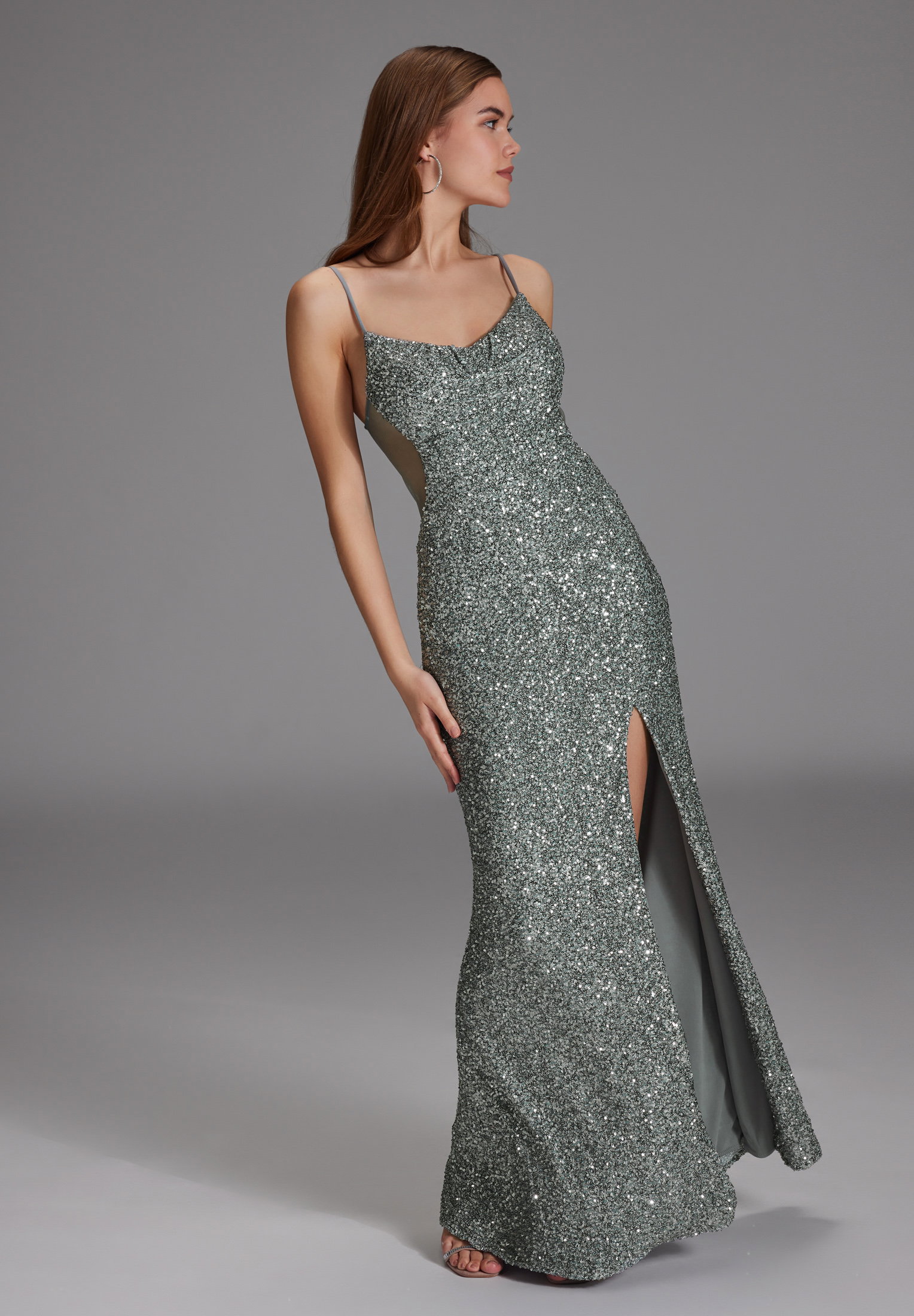 Hey Kyla Slipdress mit transparenter Rückenpartie #3